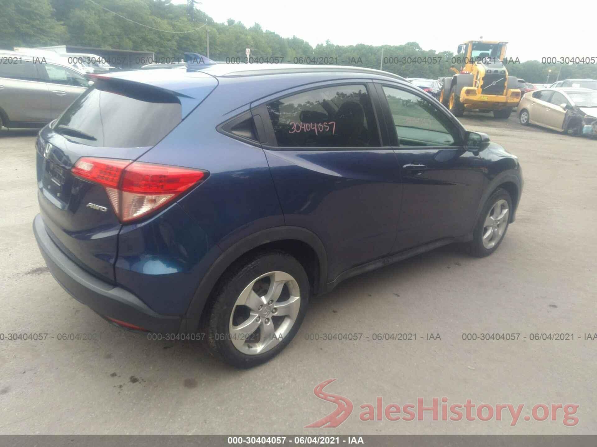 3CZRU6H70GM718889 2016 HONDA HR-V