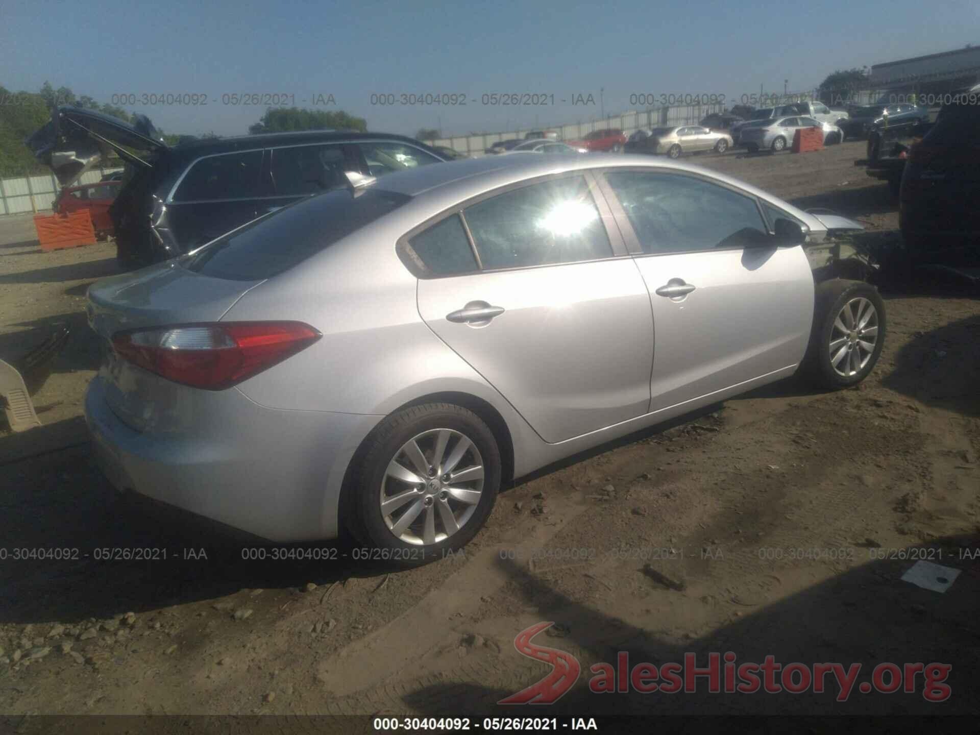 KNAFX4A68G5569091 2016 KIA FORTE