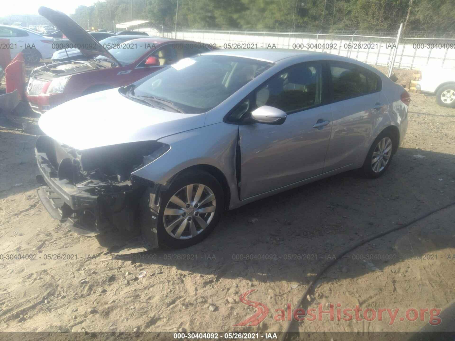 KNAFX4A68G5569091 2016 KIA FORTE