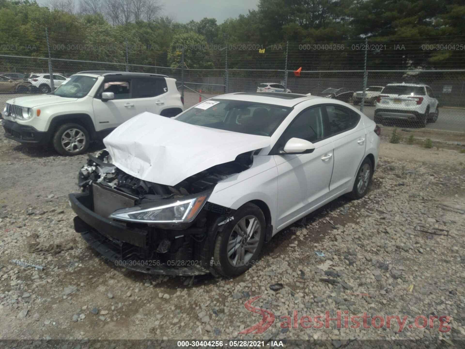 5NPD84LF5LH535737 2020 HYUNDAI ELANTRA