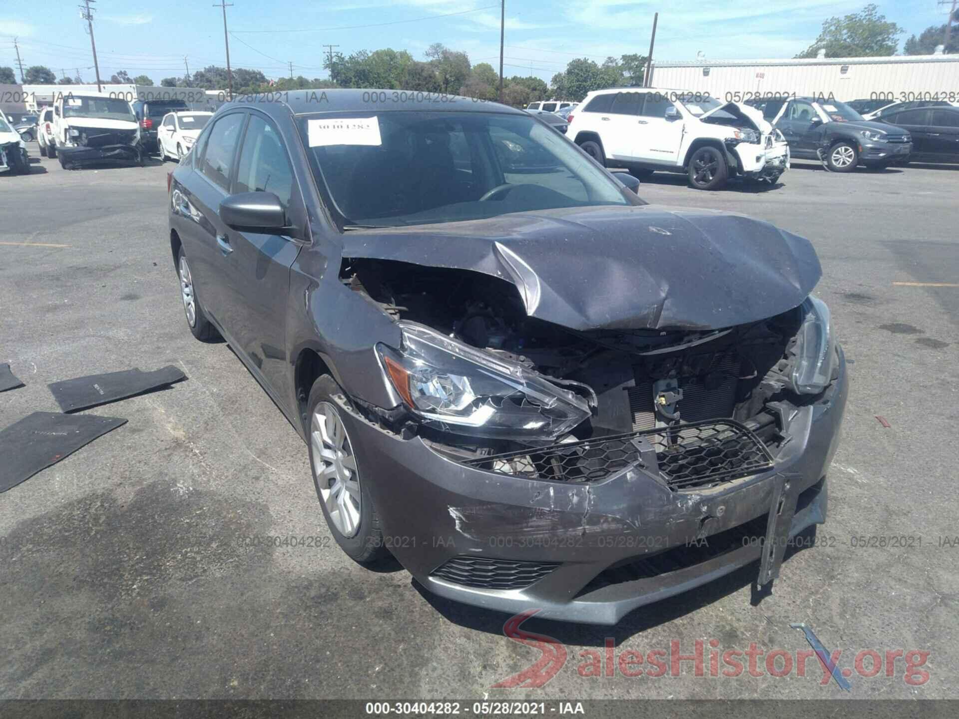 3N1AB7AP0HY357556 2017 NISSAN SENTRA