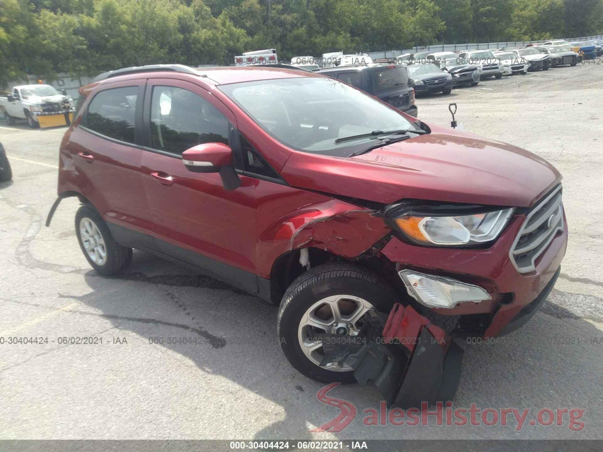 MAJ6S3GL7KC305590 2019 FORD ECOSPORT