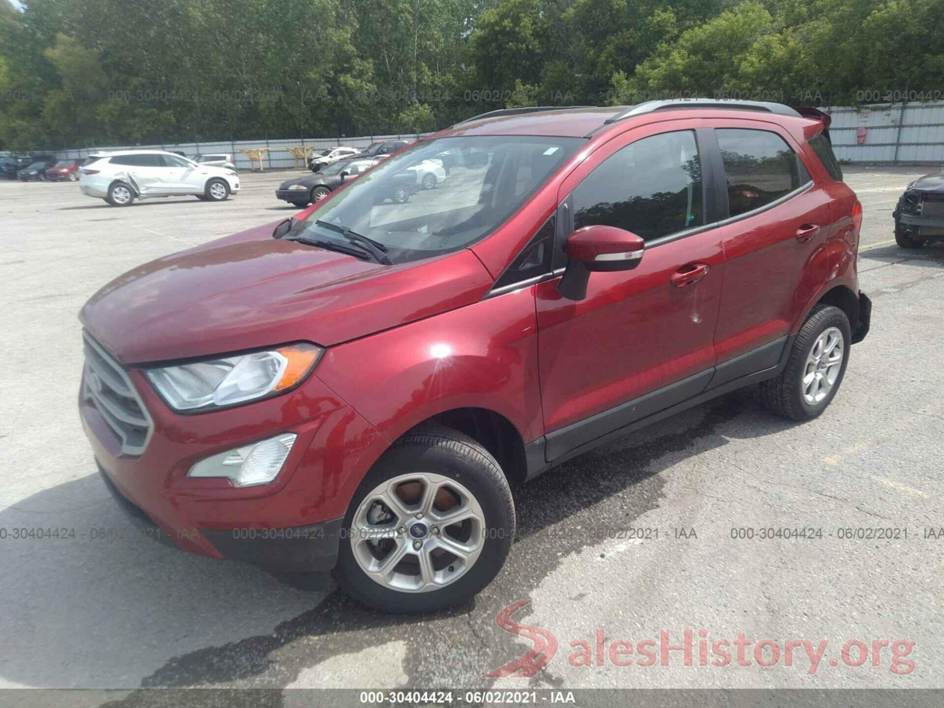 MAJ6S3GL7KC305590 2019 FORD ECOSPORT