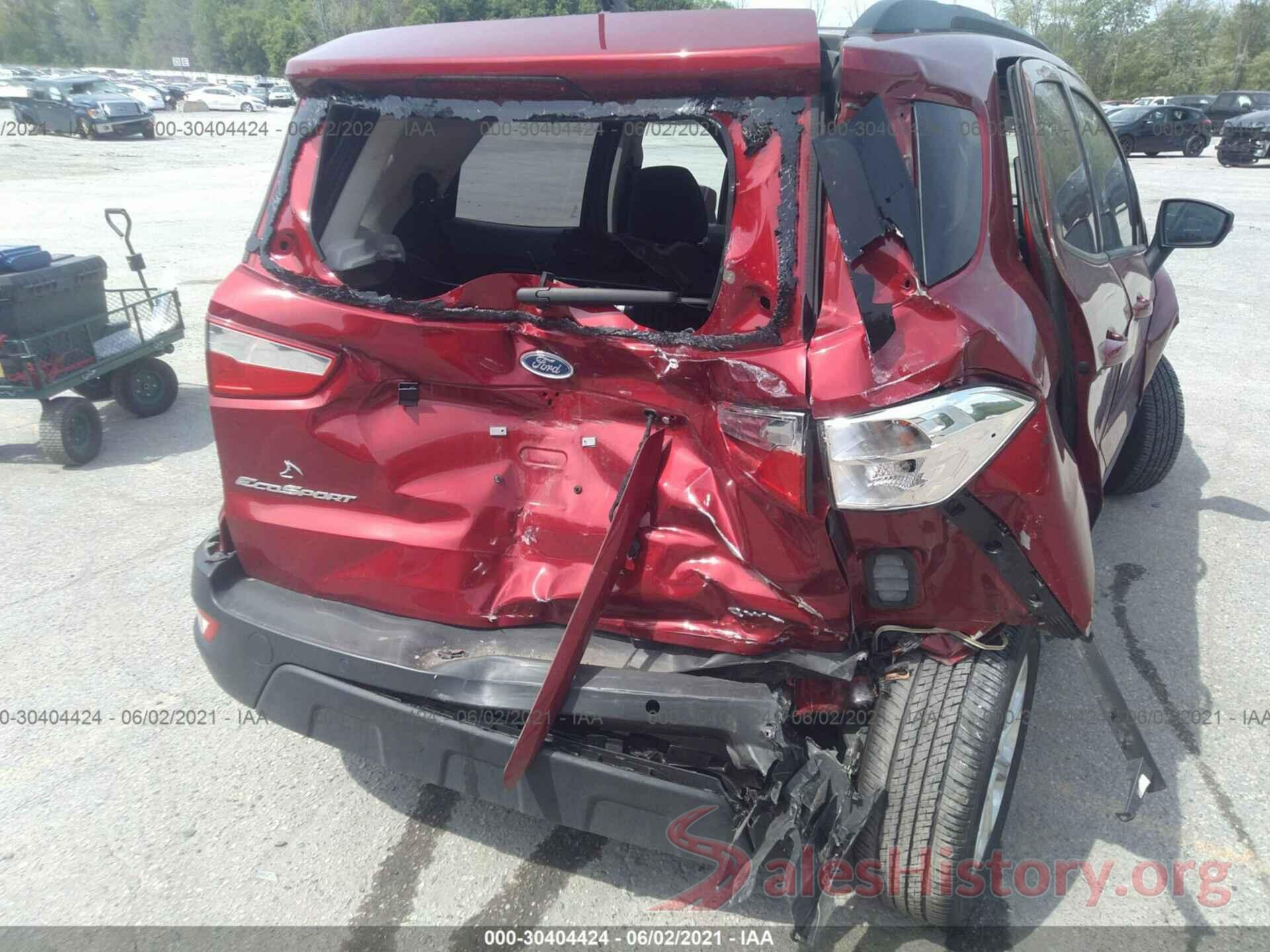 MAJ6S3GL7KC305590 2019 FORD ECOSPORT