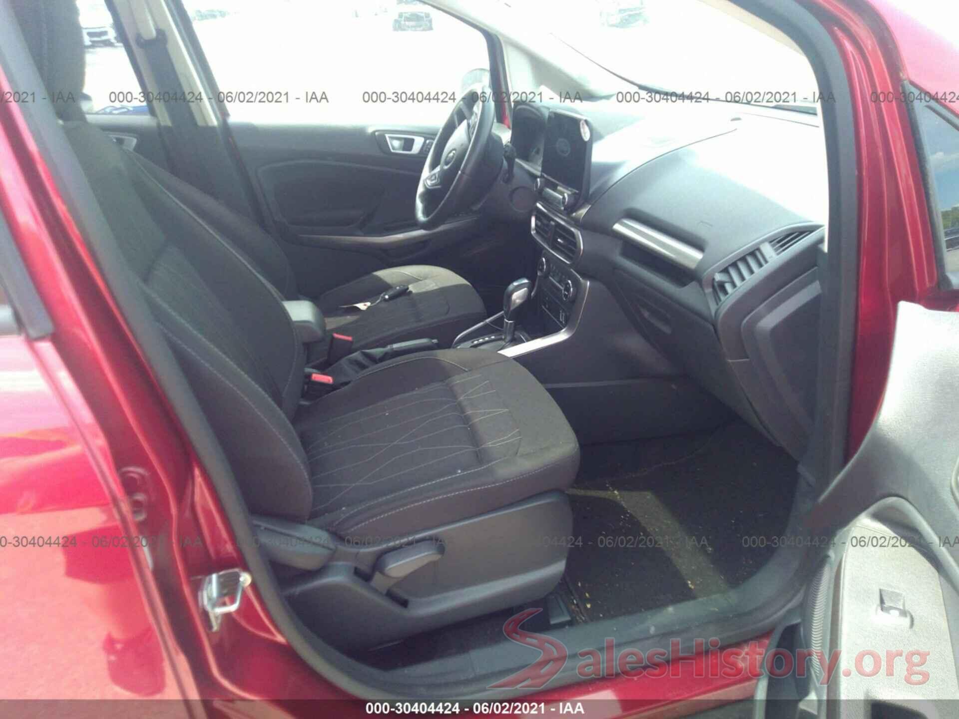 MAJ6S3GL7KC305590 2019 FORD ECOSPORT