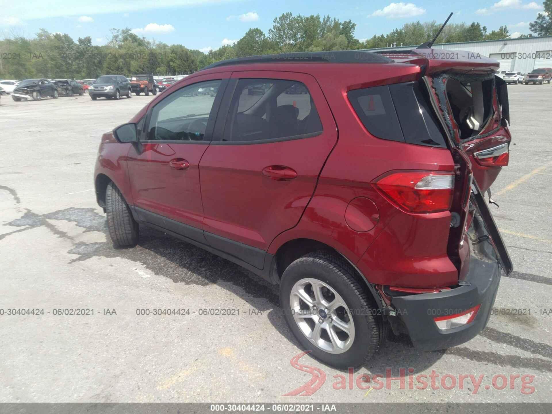 MAJ6S3GL7KC305590 2019 FORD ECOSPORT