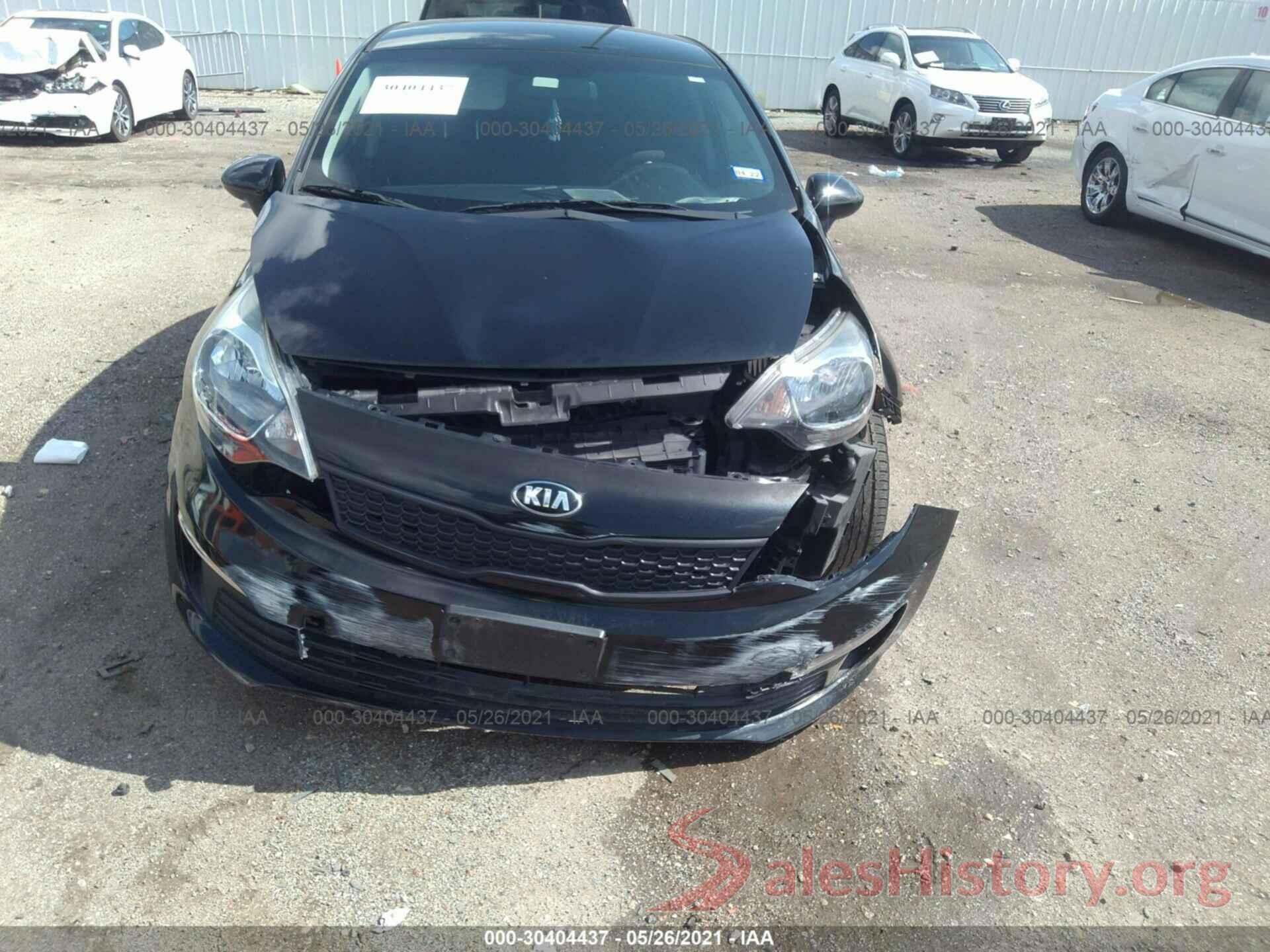 KNADM4A33H6015247 2017 KIA RIO