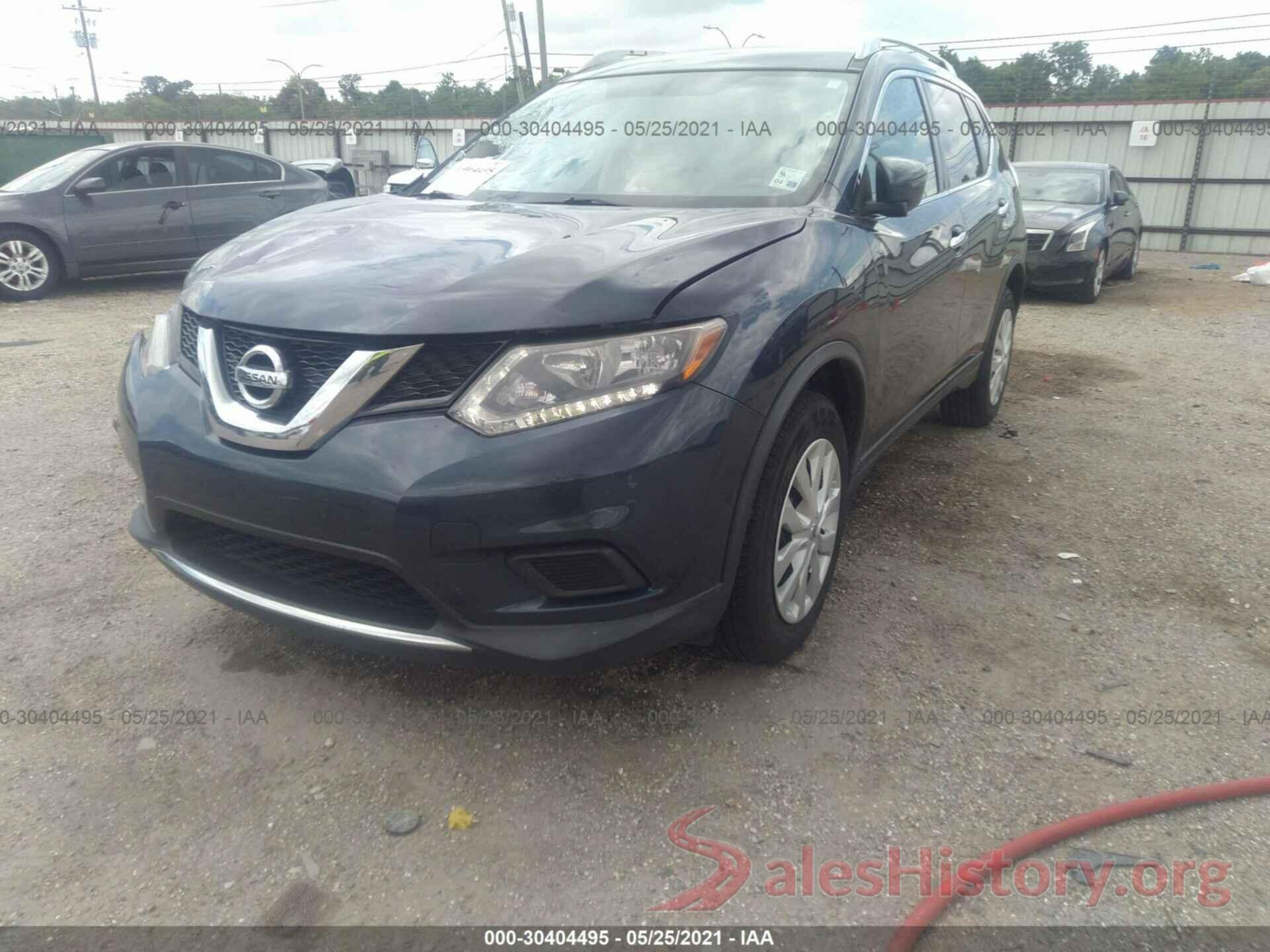 KNMAT2MT5GP656255 2016 NISSAN ROGUE