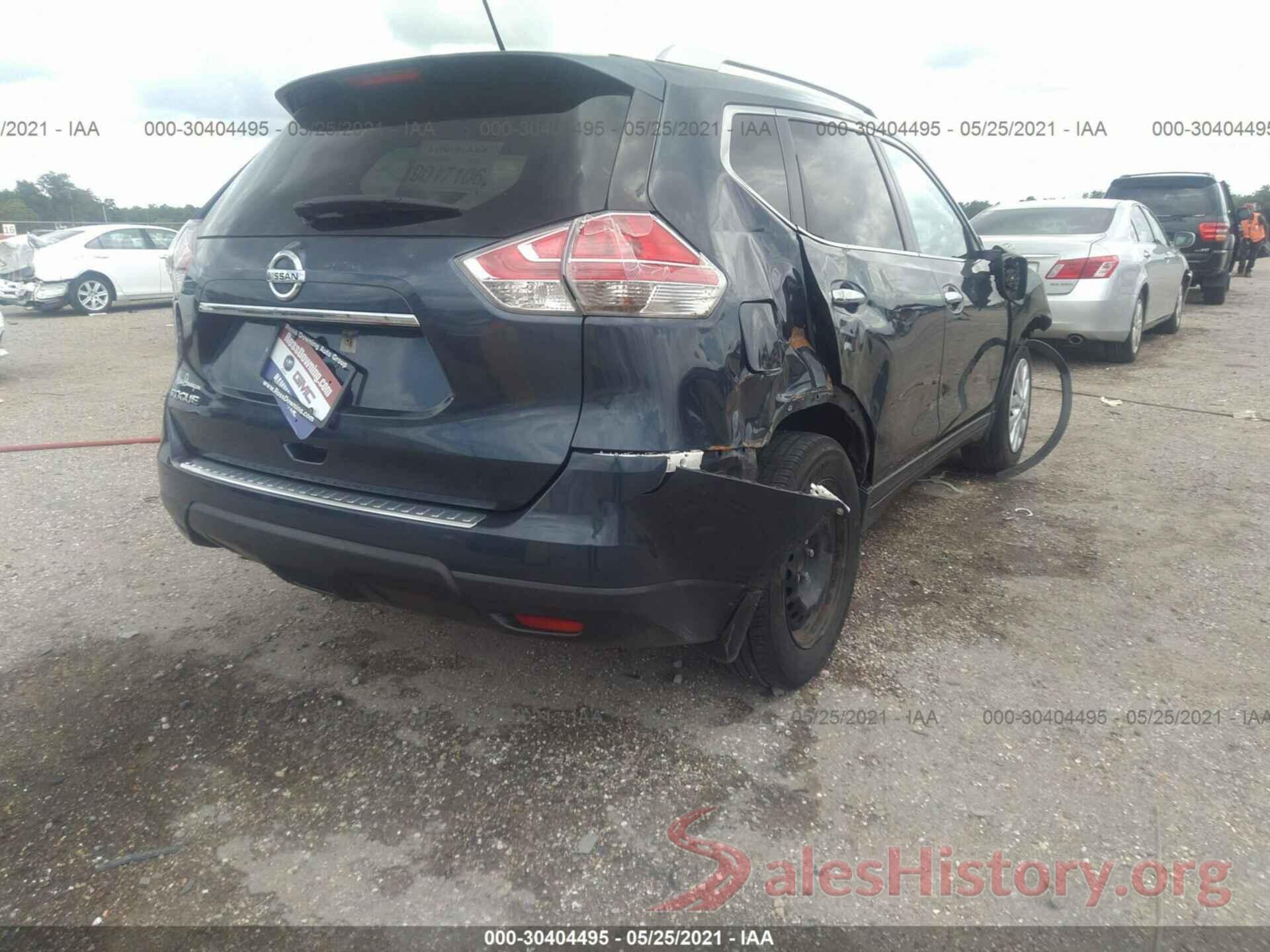 KNMAT2MT5GP656255 2016 NISSAN ROGUE