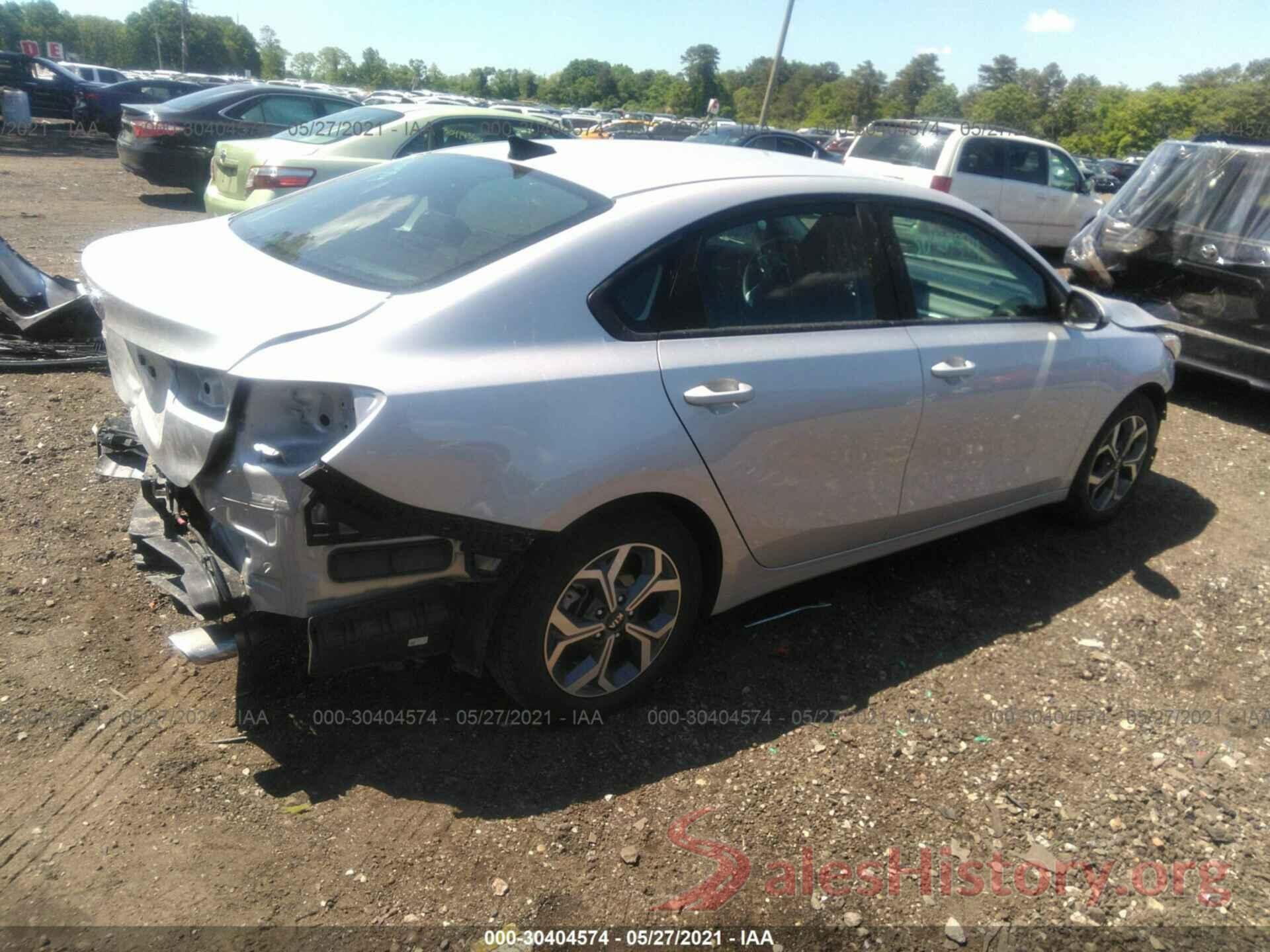 3KPF24AD9LE245761 2020 KIA FORTE