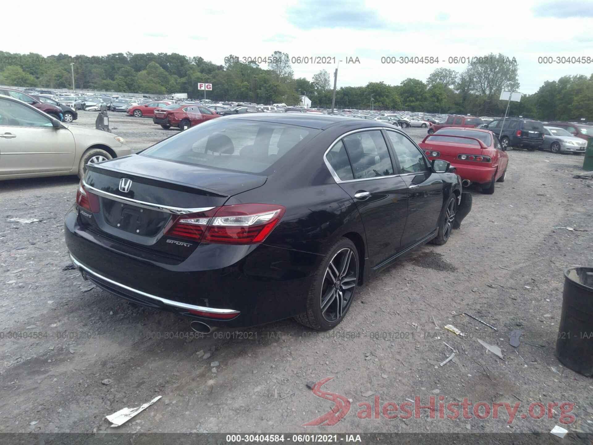 1HGCR2F54HA306384 2017 HONDA ACCORD SEDAN