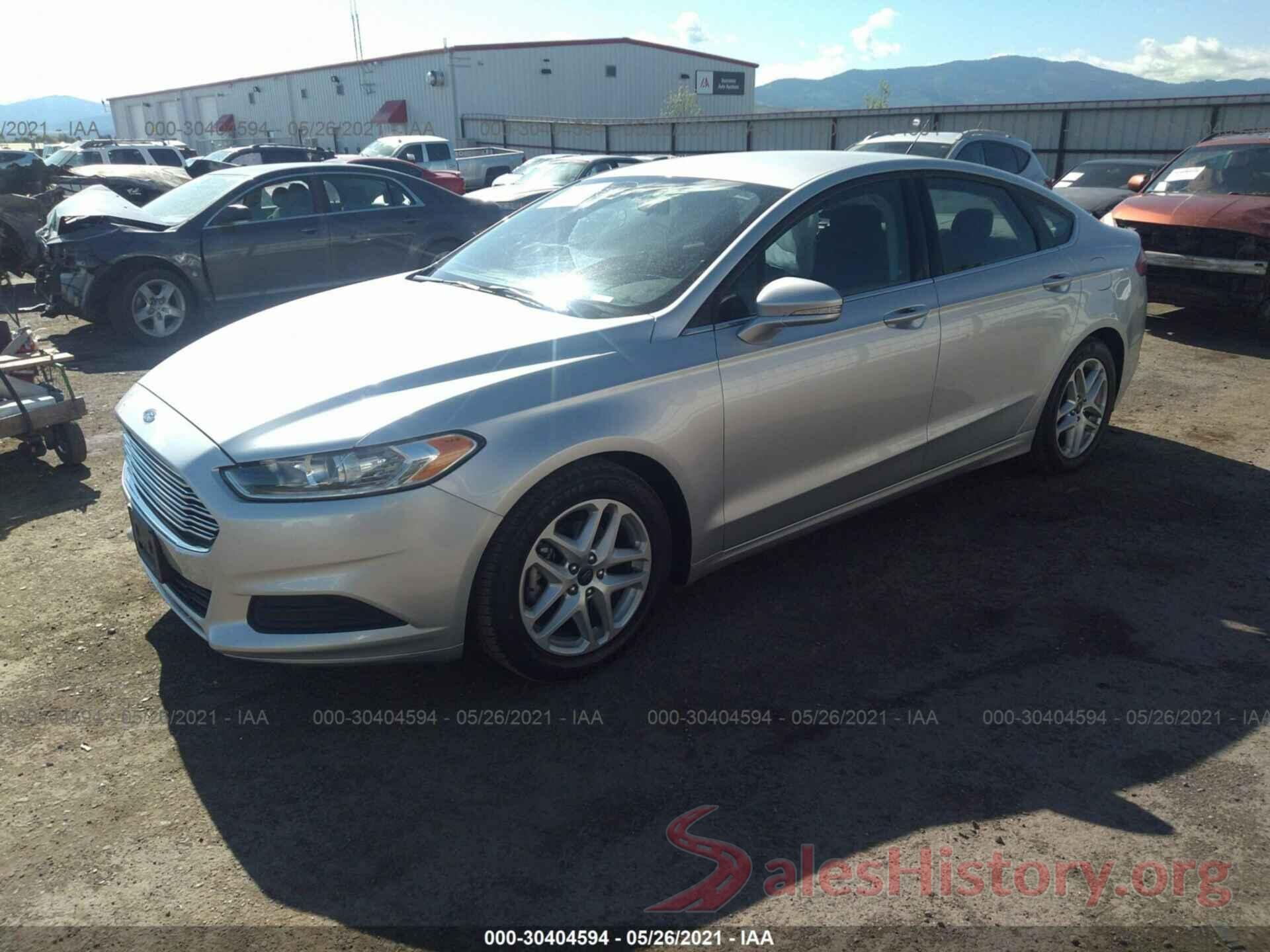 3FA6P0HD0GR123617 2016 FORD FUSION