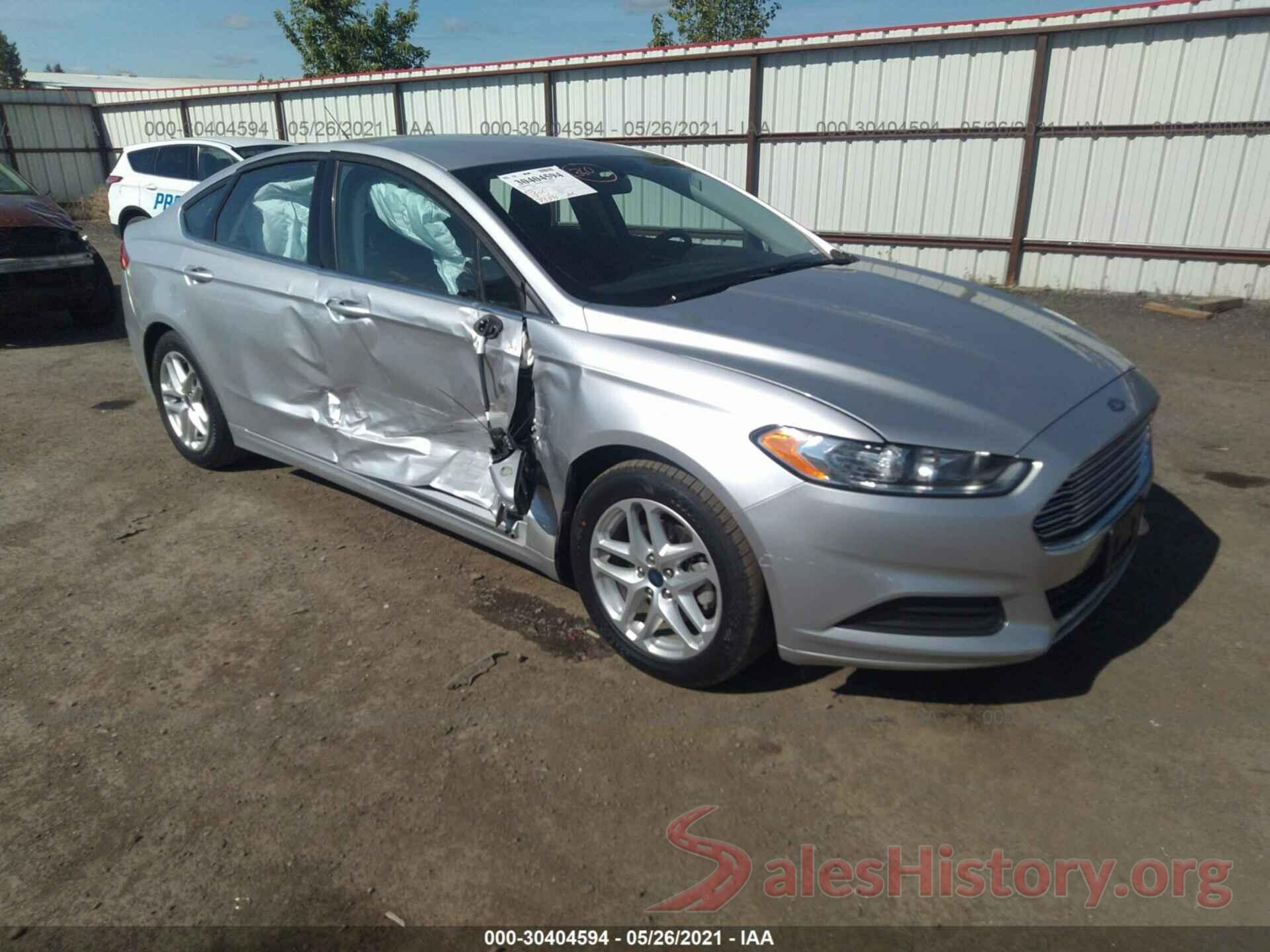 3FA6P0HD0GR123617 2016 FORD FUSION