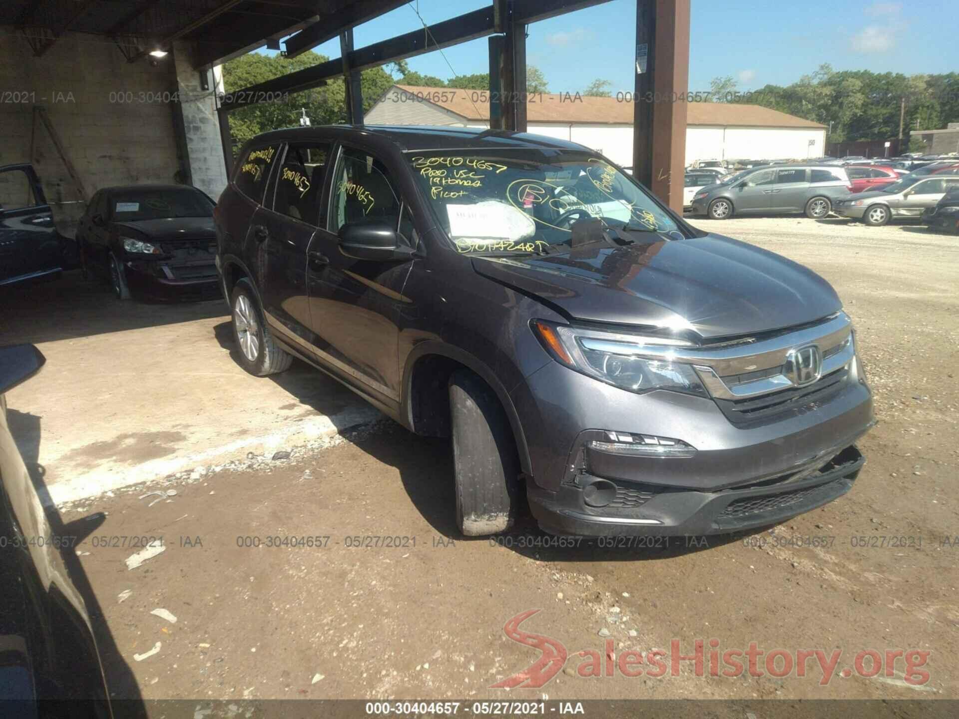 5FNYF5H19KB026032 2019 HONDA PILOT