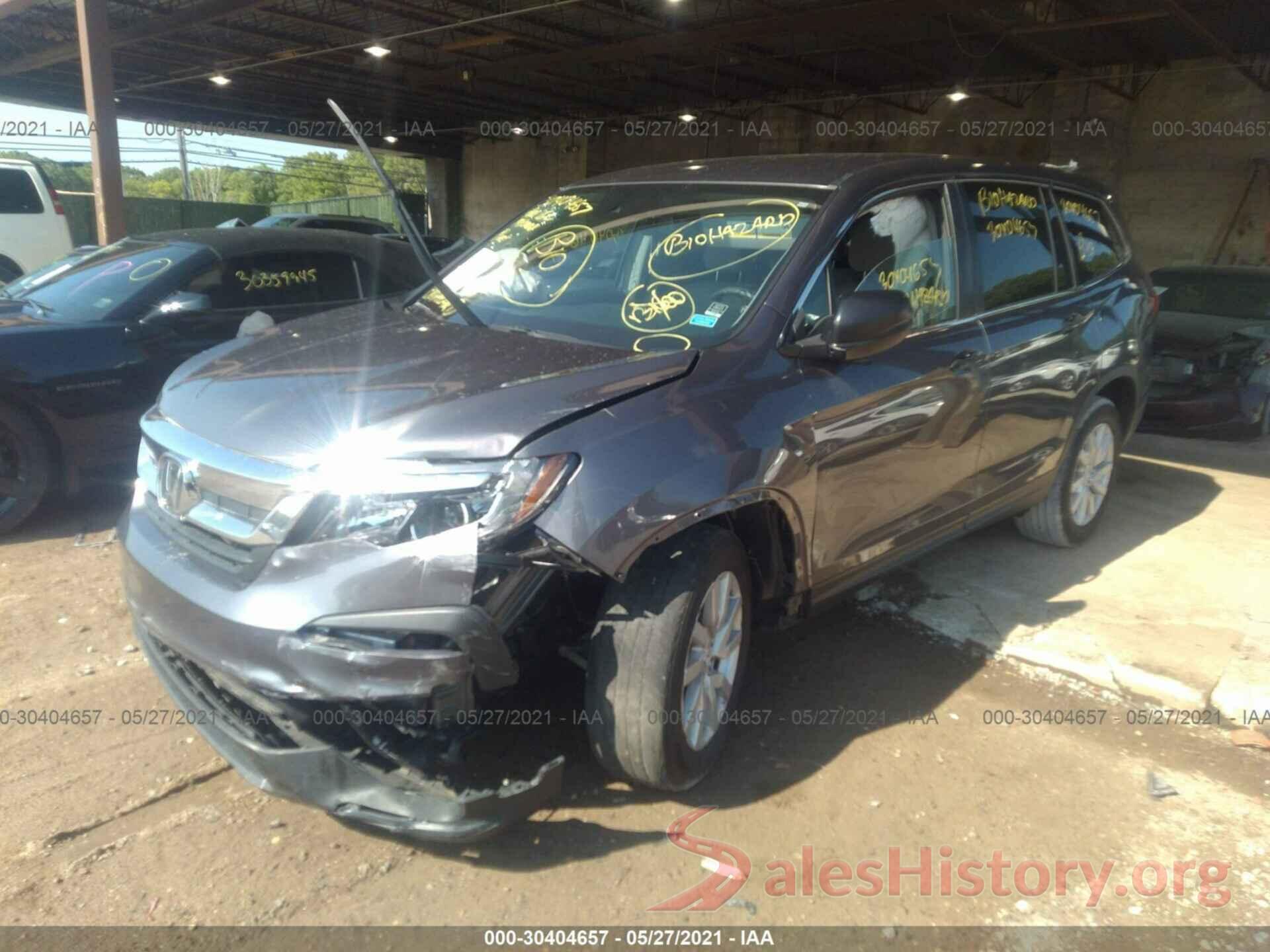 5FNYF5H19KB026032 2019 HONDA PILOT