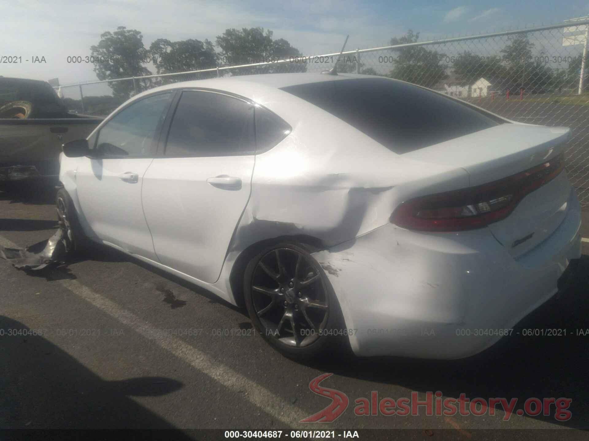 1C3CDFAAXGD736527 2016 DODGE DART