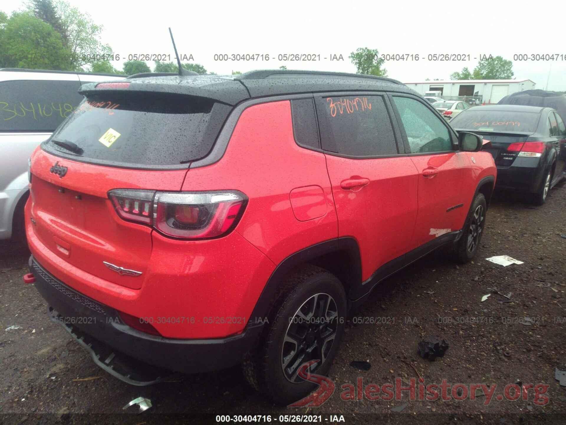 3C4NJDDB7LT111643 2020 JEEP COMPASS