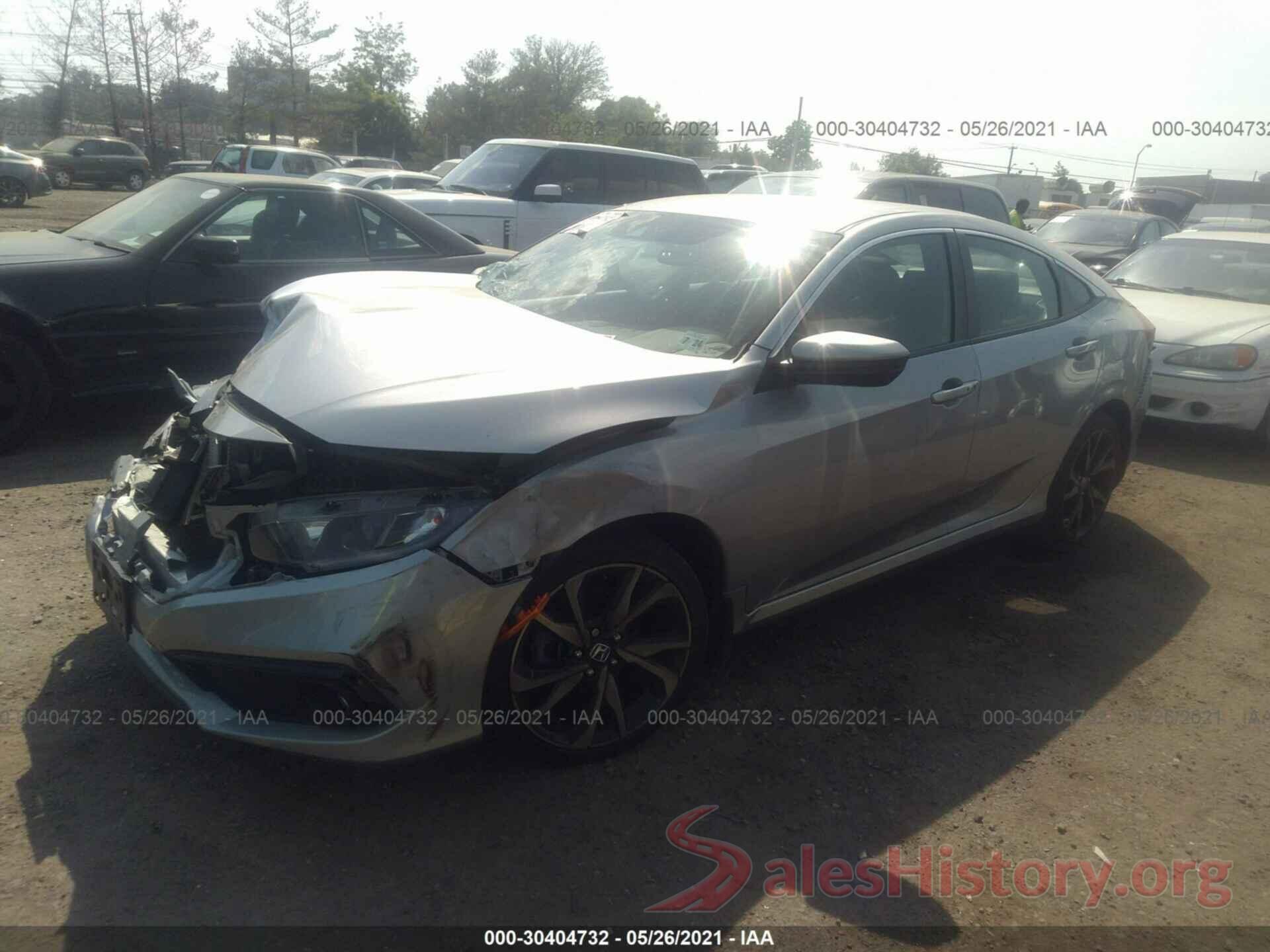 2HGFC2F81KH501165 2019 HONDA CIVIC SEDAN