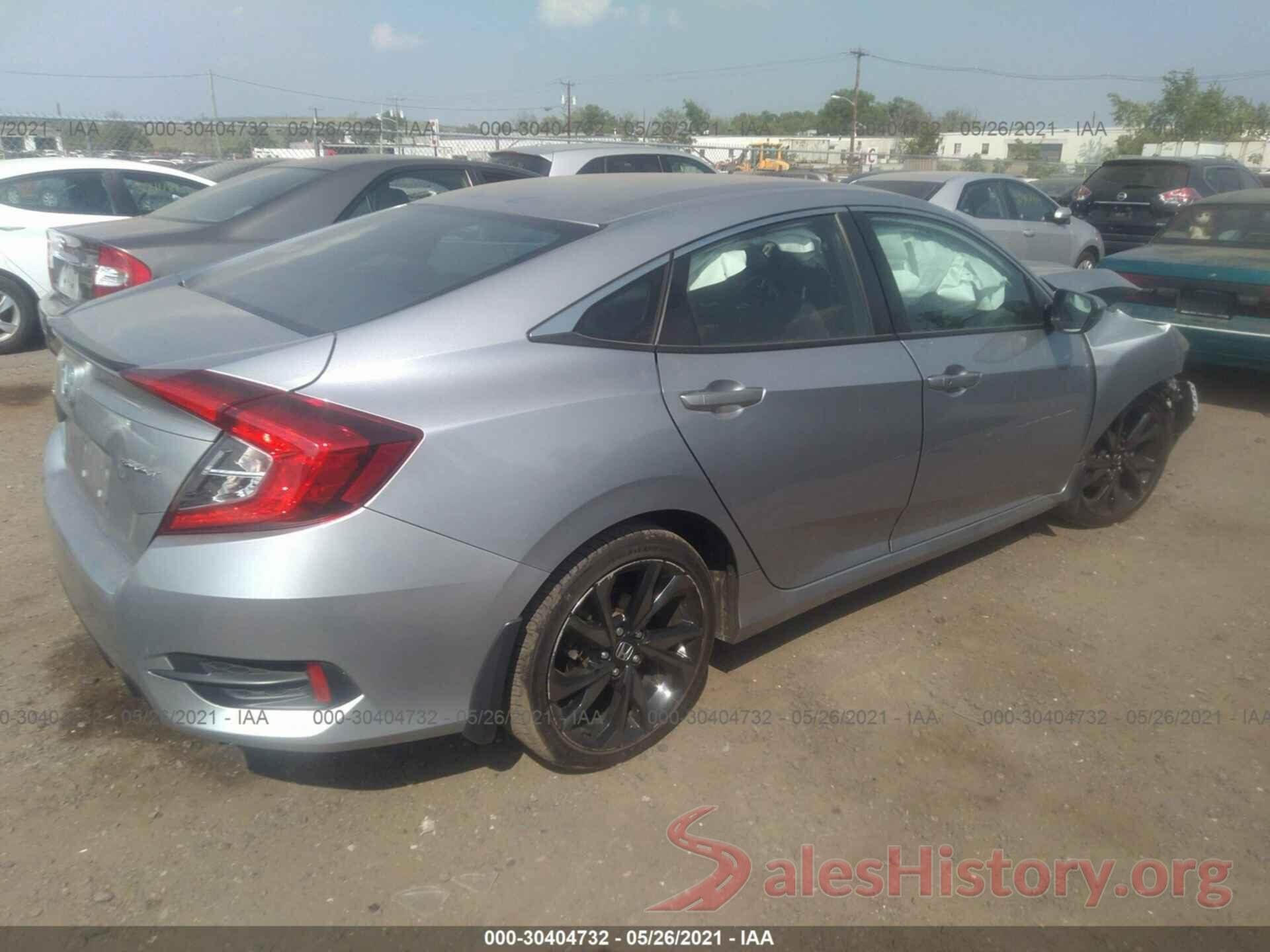 2HGFC2F81KH501165 2019 HONDA CIVIC SEDAN