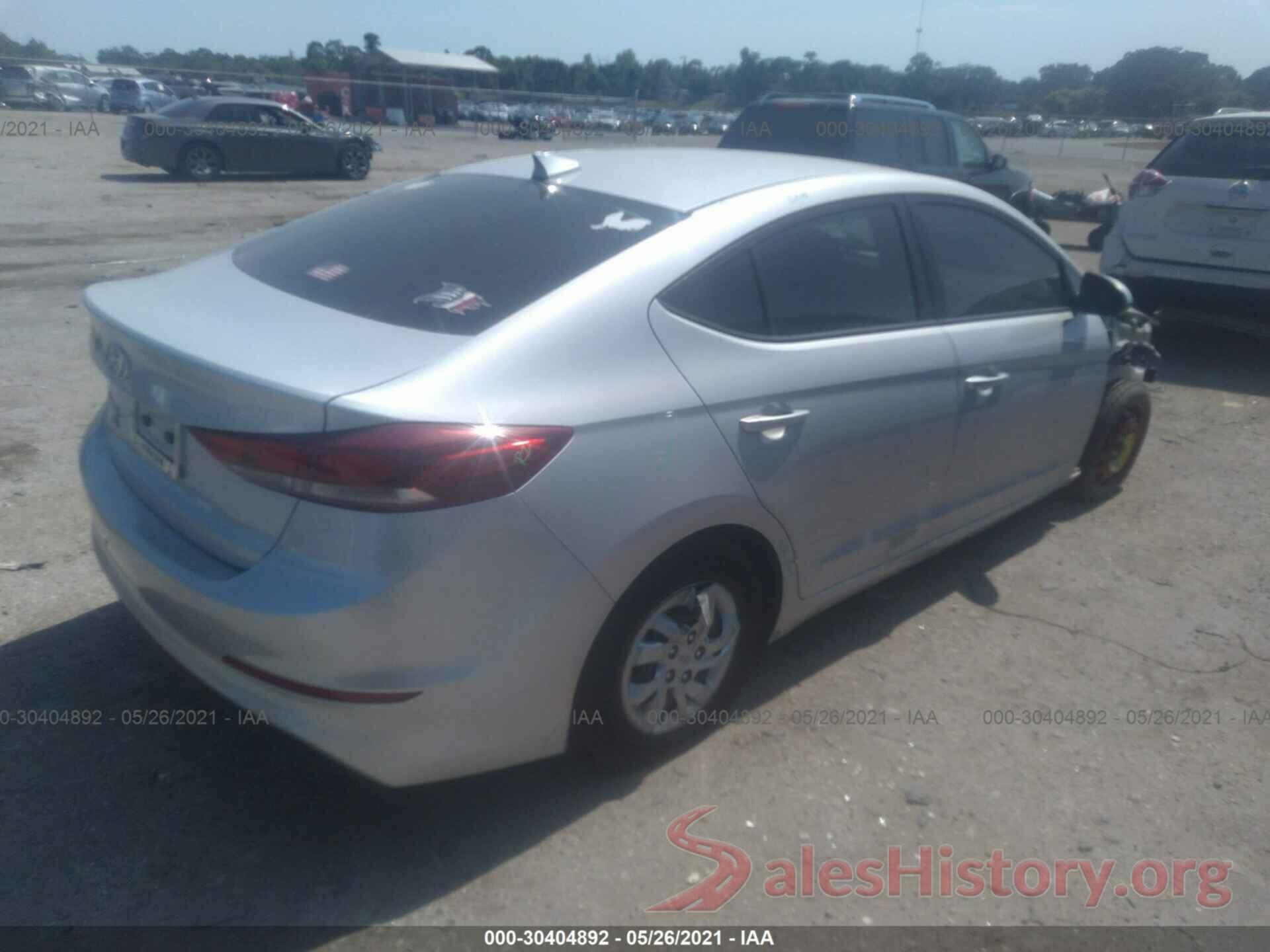 KMHD74LF7HU115800 2017 HYUNDAI ELANTRA