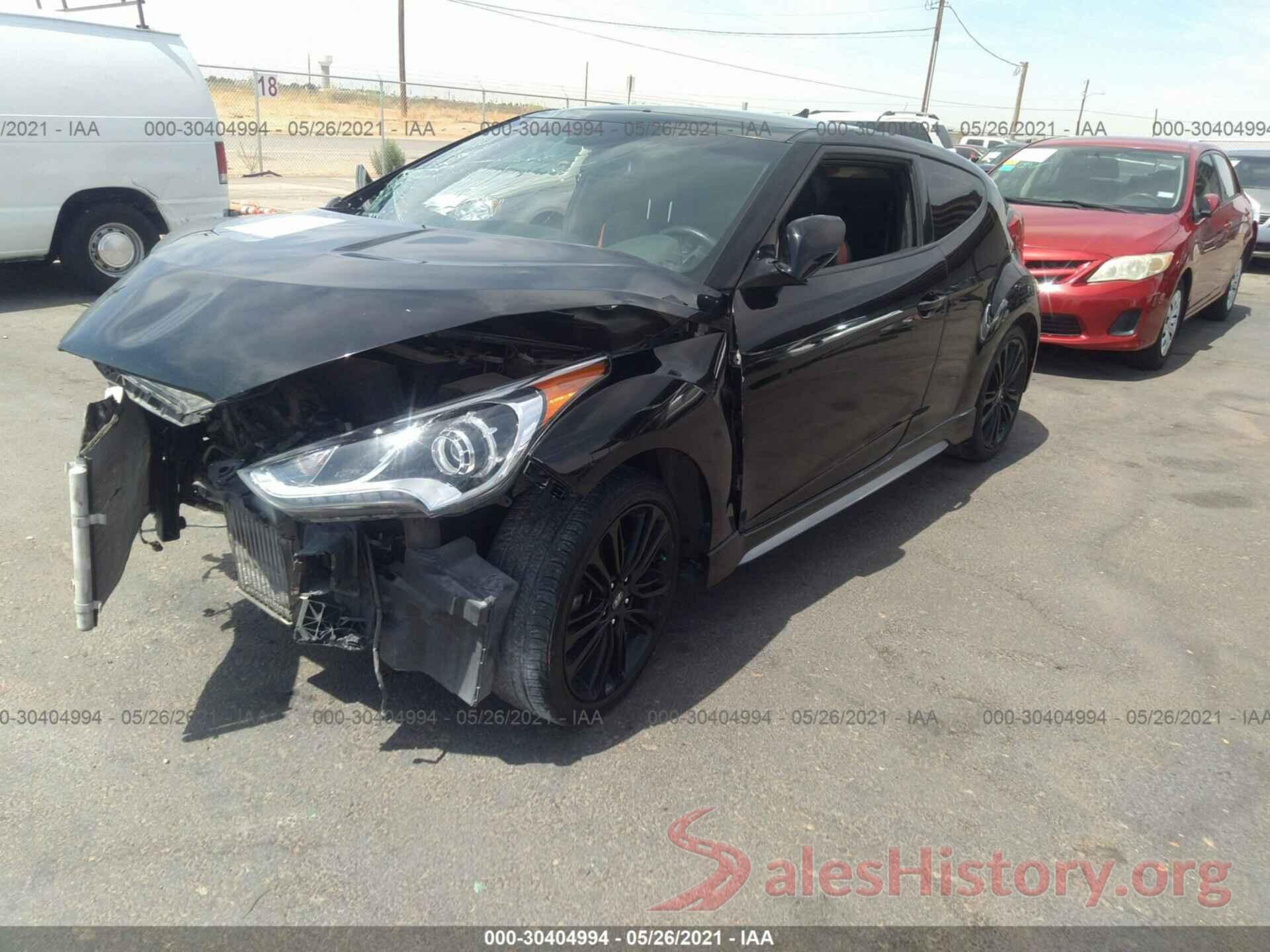 KMHTC6AE9HU314795 2017 HYUNDAI VELOSTER