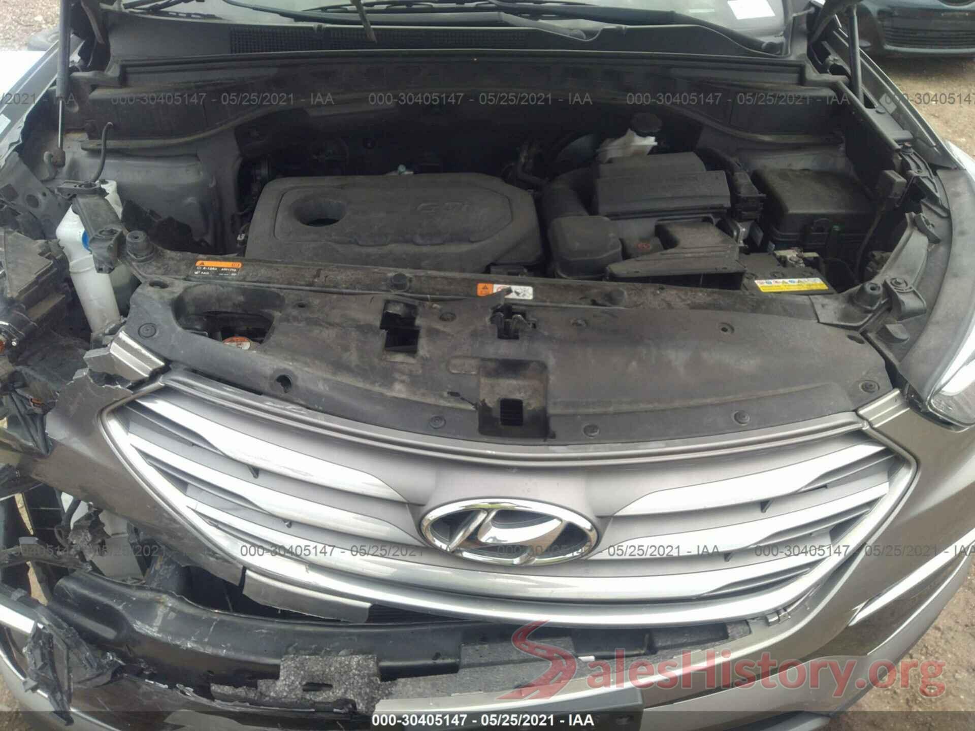 5XYZT3LB2HG419423 2017 HYUNDAI SANTA FE SPORT