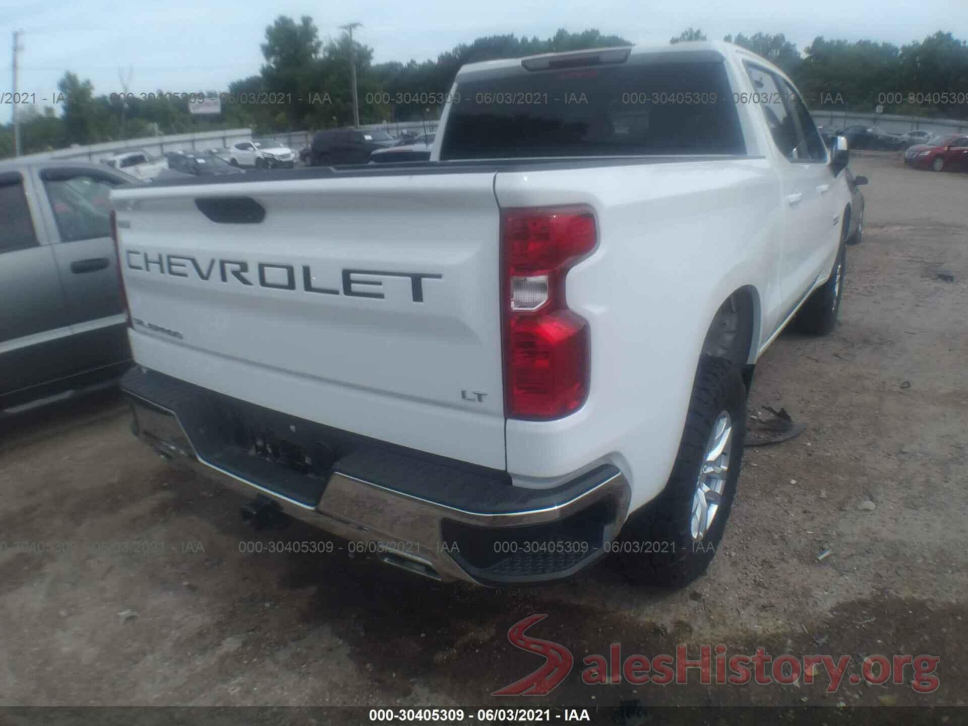 3GCUYDED0LG291435 2020 CHEVROLET SILVERADO 1500