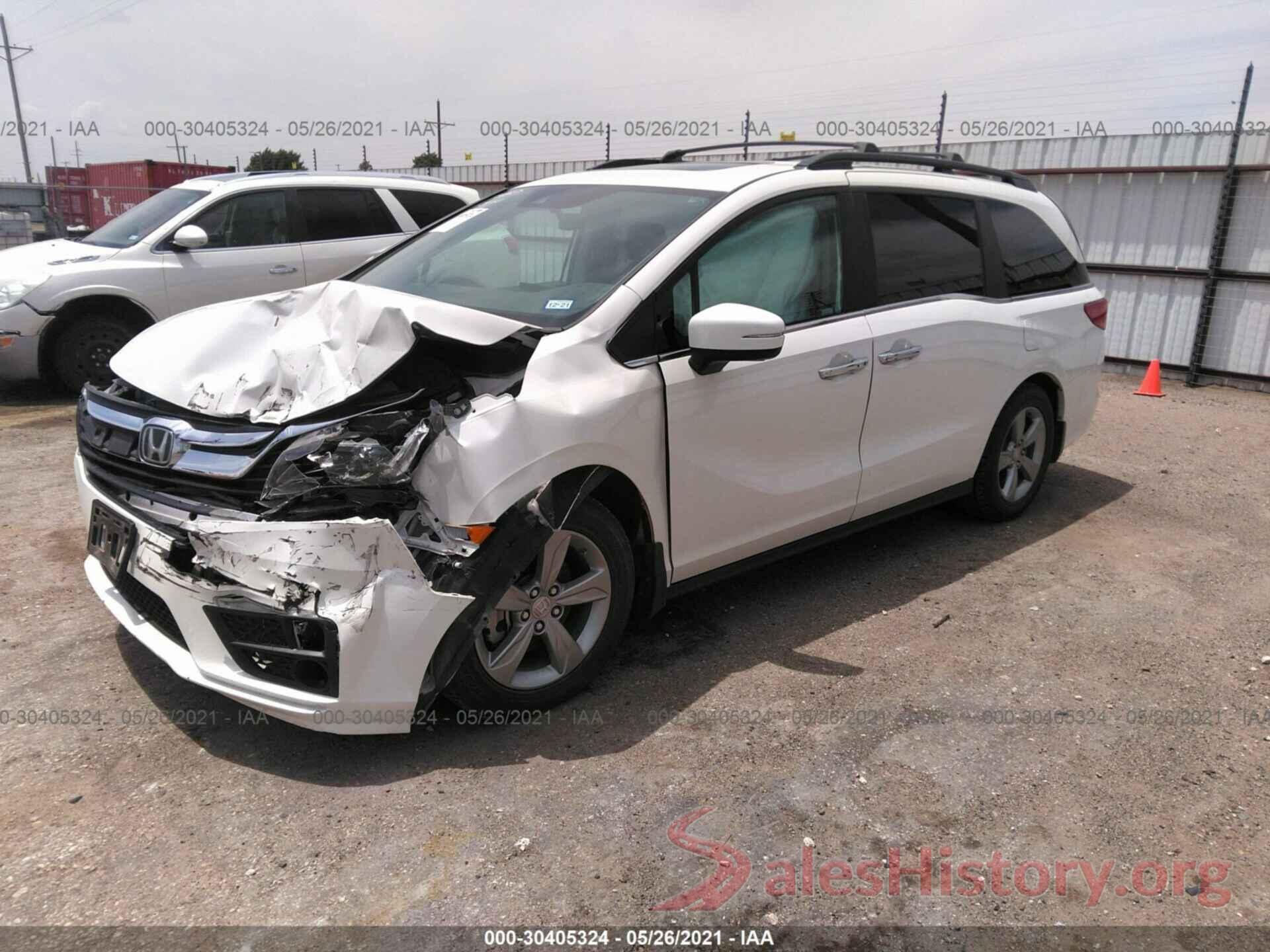 5FNRL6H77JB055681 2018 HONDA ODYSSEY