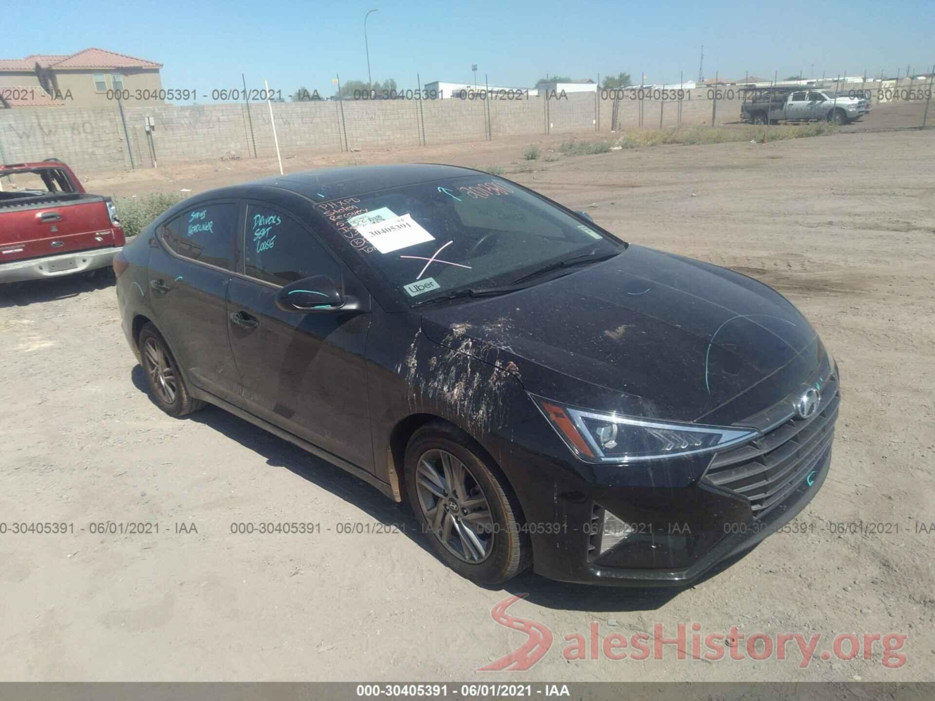 KMHD84LF3KU766765 2019 HYUNDAI ELANTRA