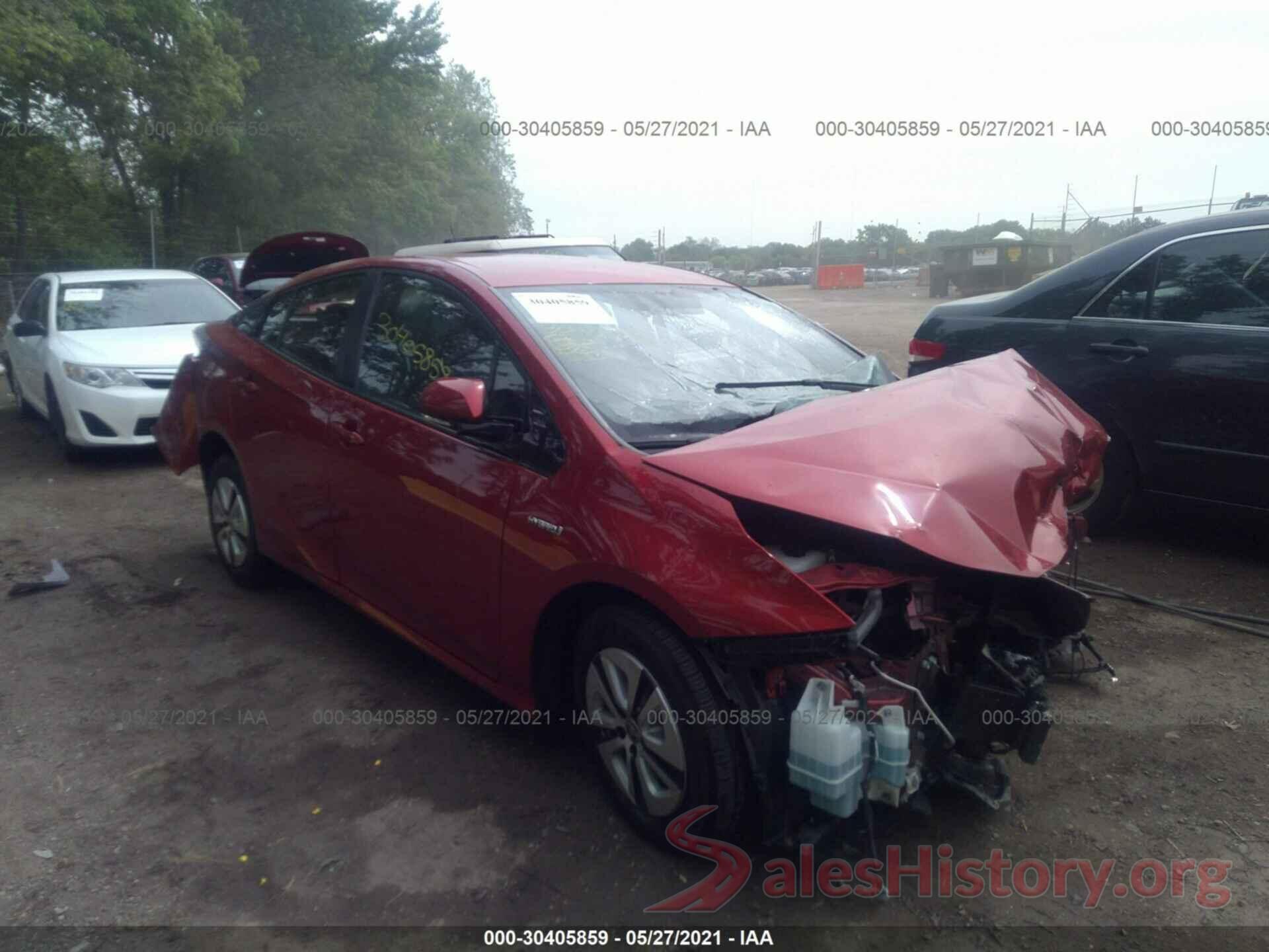 JTDKARFU9G3505953 2016 TOYOTA PRIUS