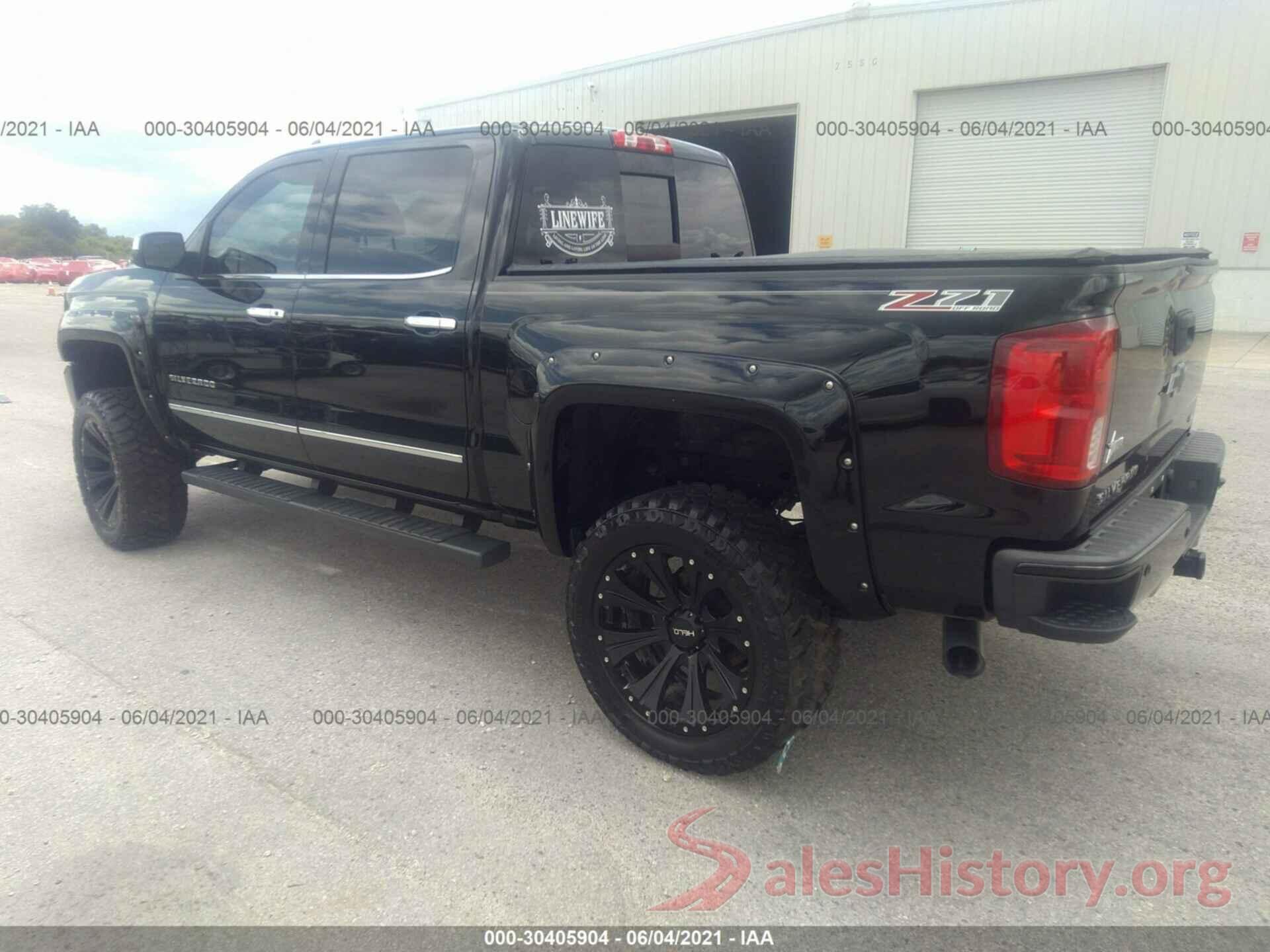 3GCUKSEJ4HG167381 2017 CHEVROLET SILVERADO 1500