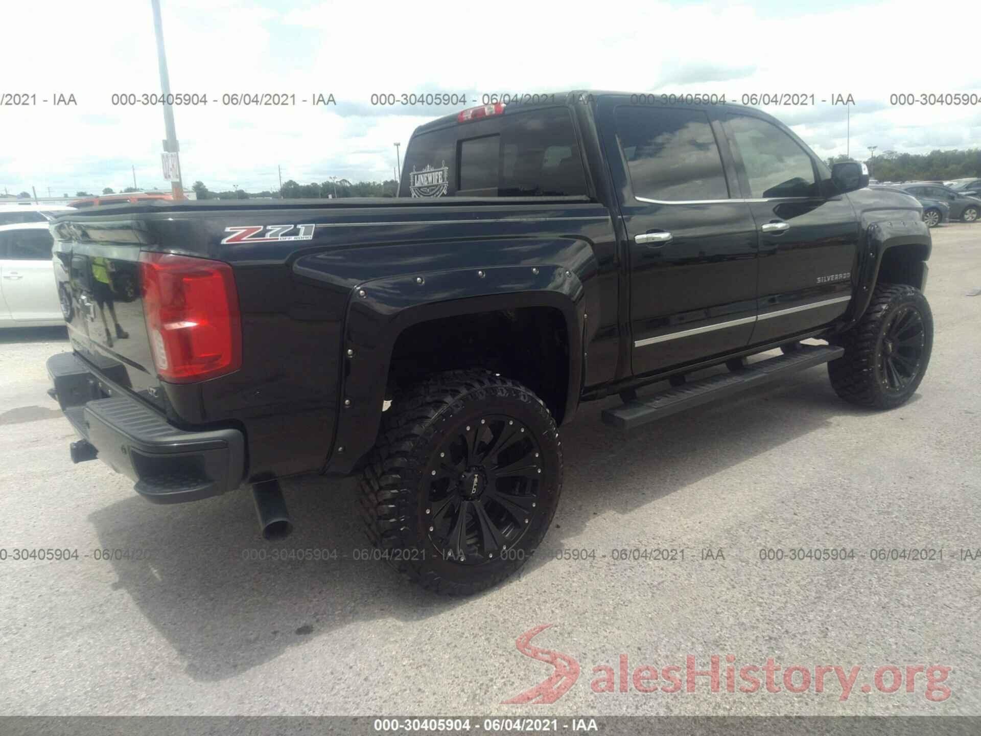 3GCUKSEJ4HG167381 2017 CHEVROLET SILVERADO 1500