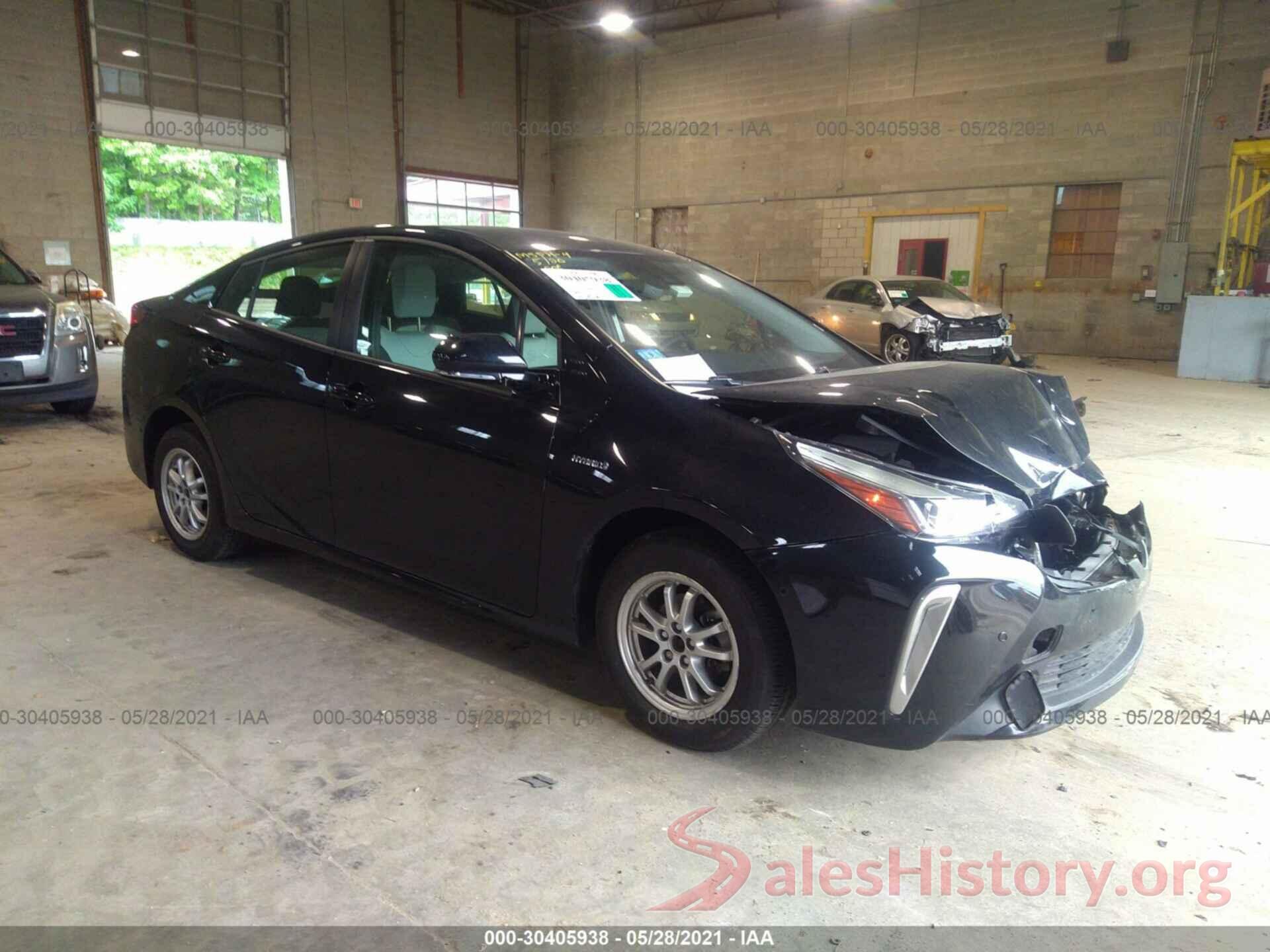 JTDL9RFU1L3018138 2020 TOYOTA PRIUS