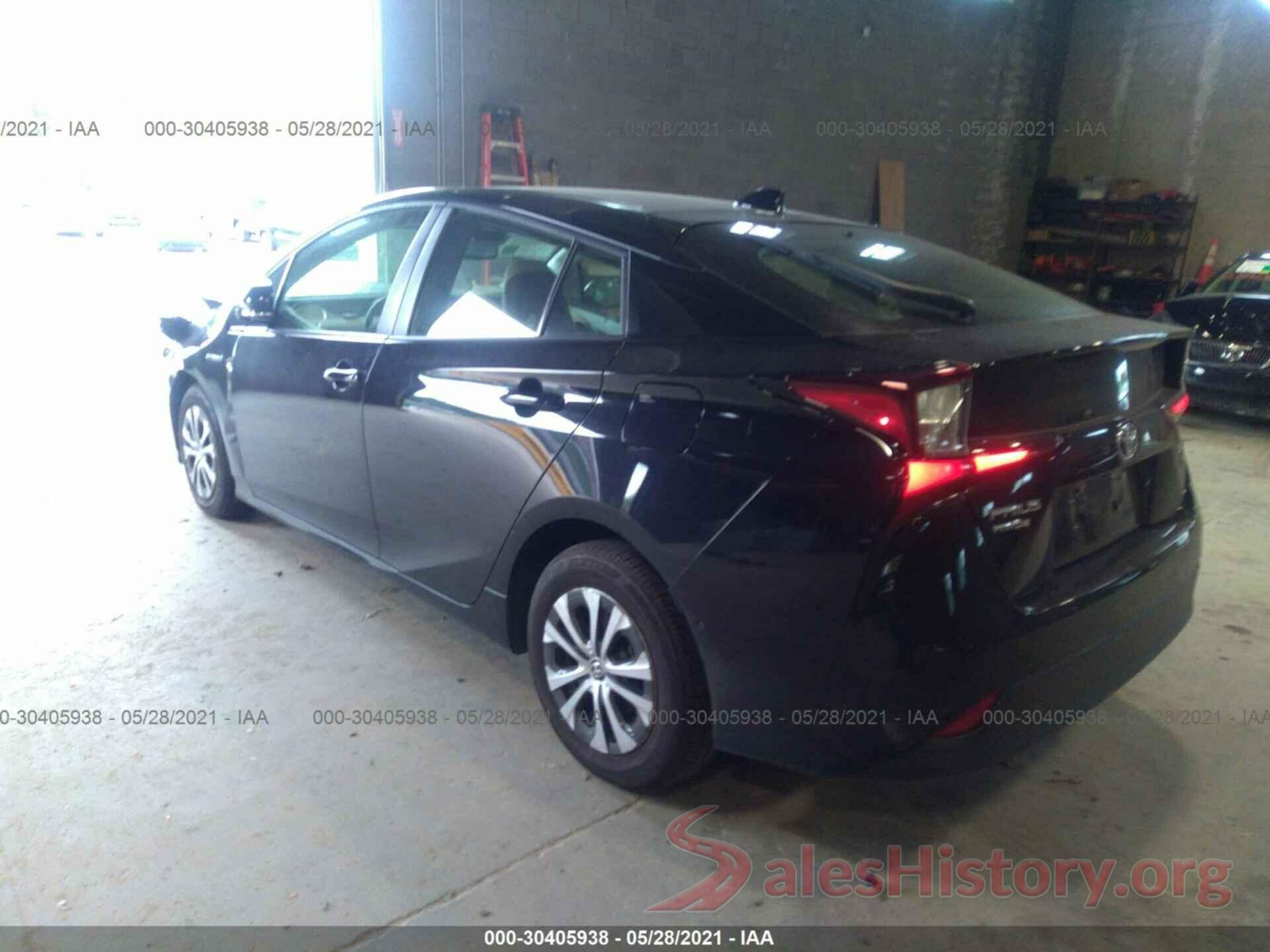 JTDL9RFU1L3018138 2020 TOYOTA PRIUS