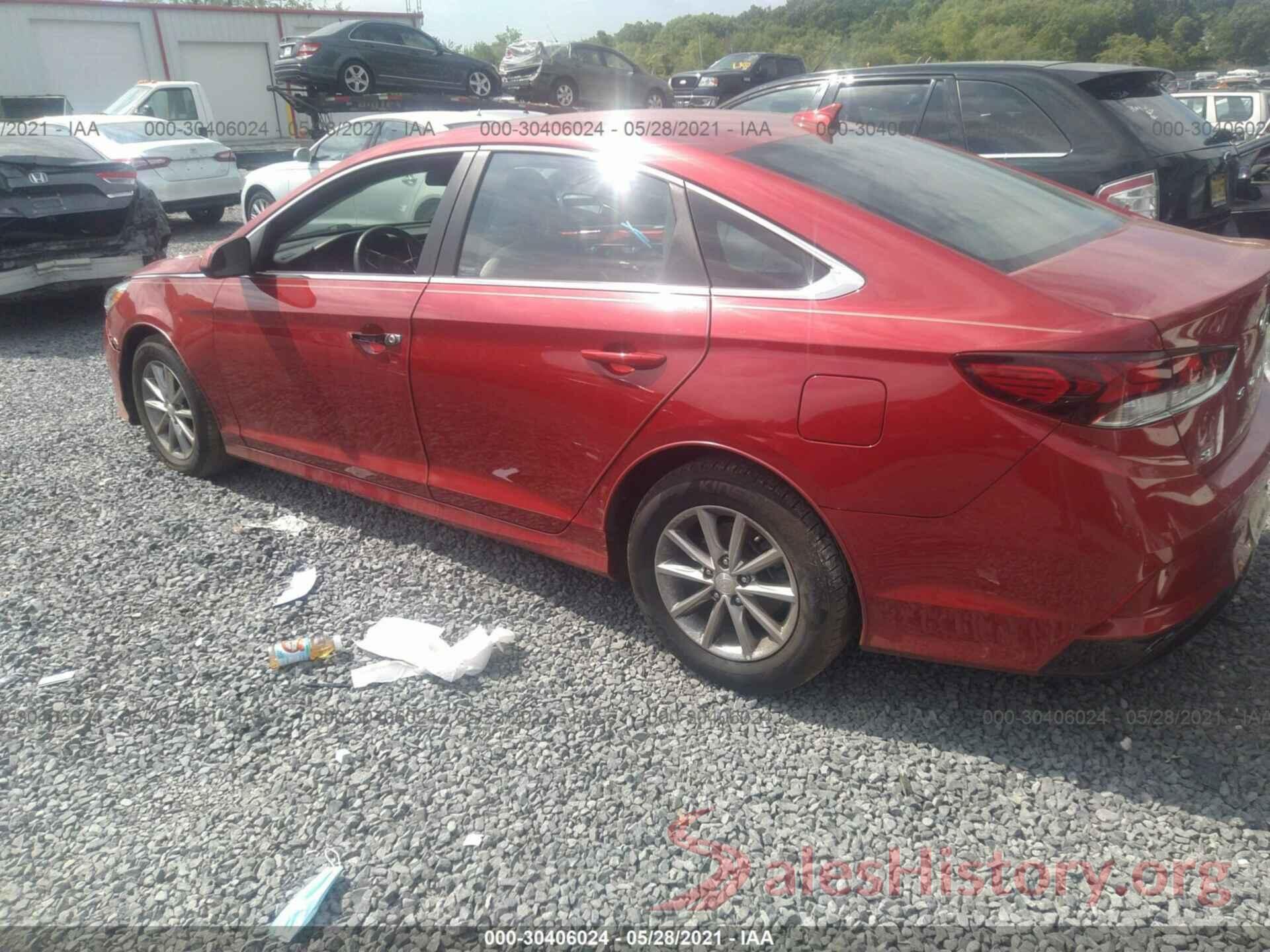 5NPE24AF4JH607775 2018 HYUNDAI SONATA