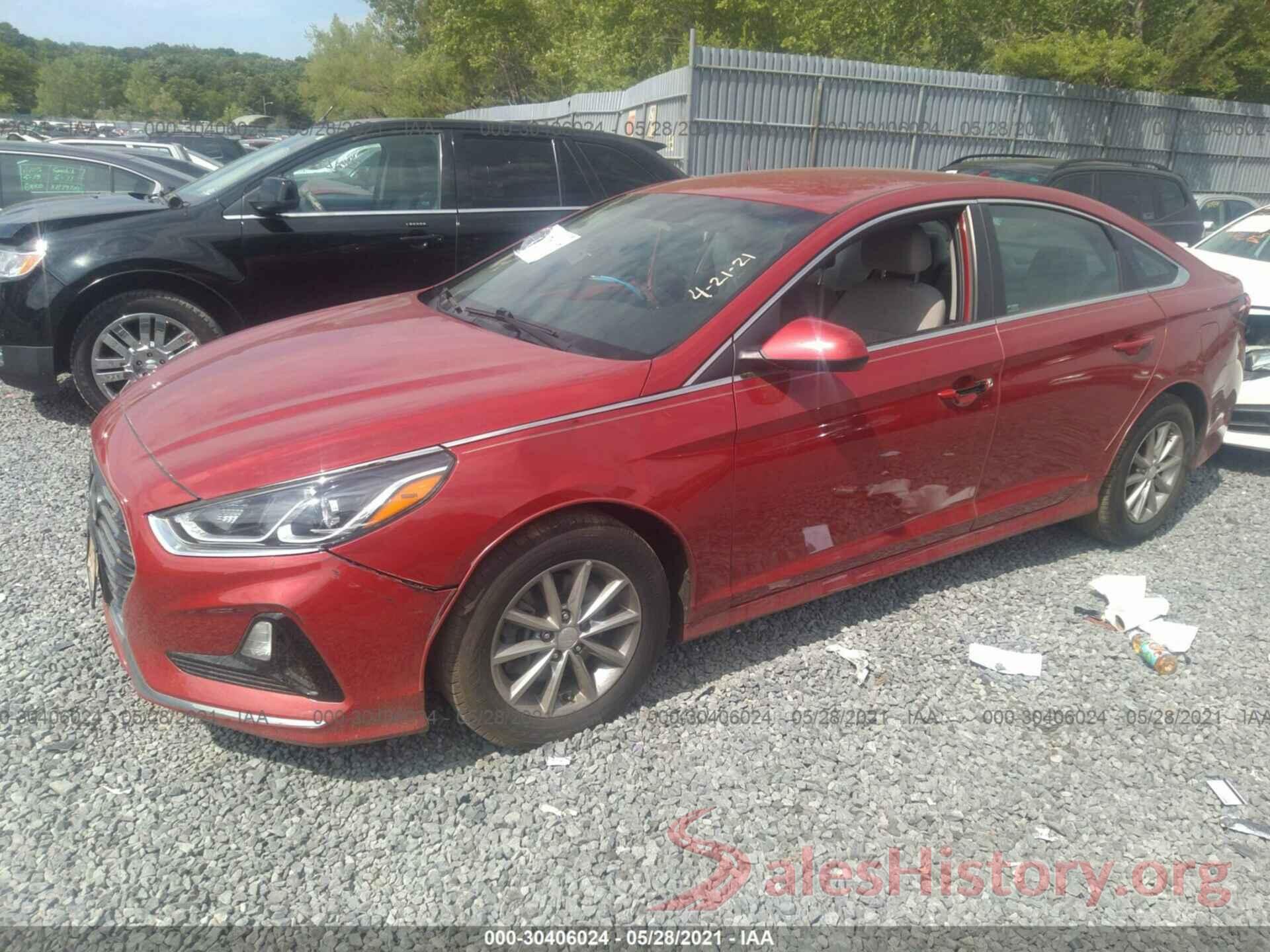 5NPE24AF4JH607775 2018 HYUNDAI SONATA