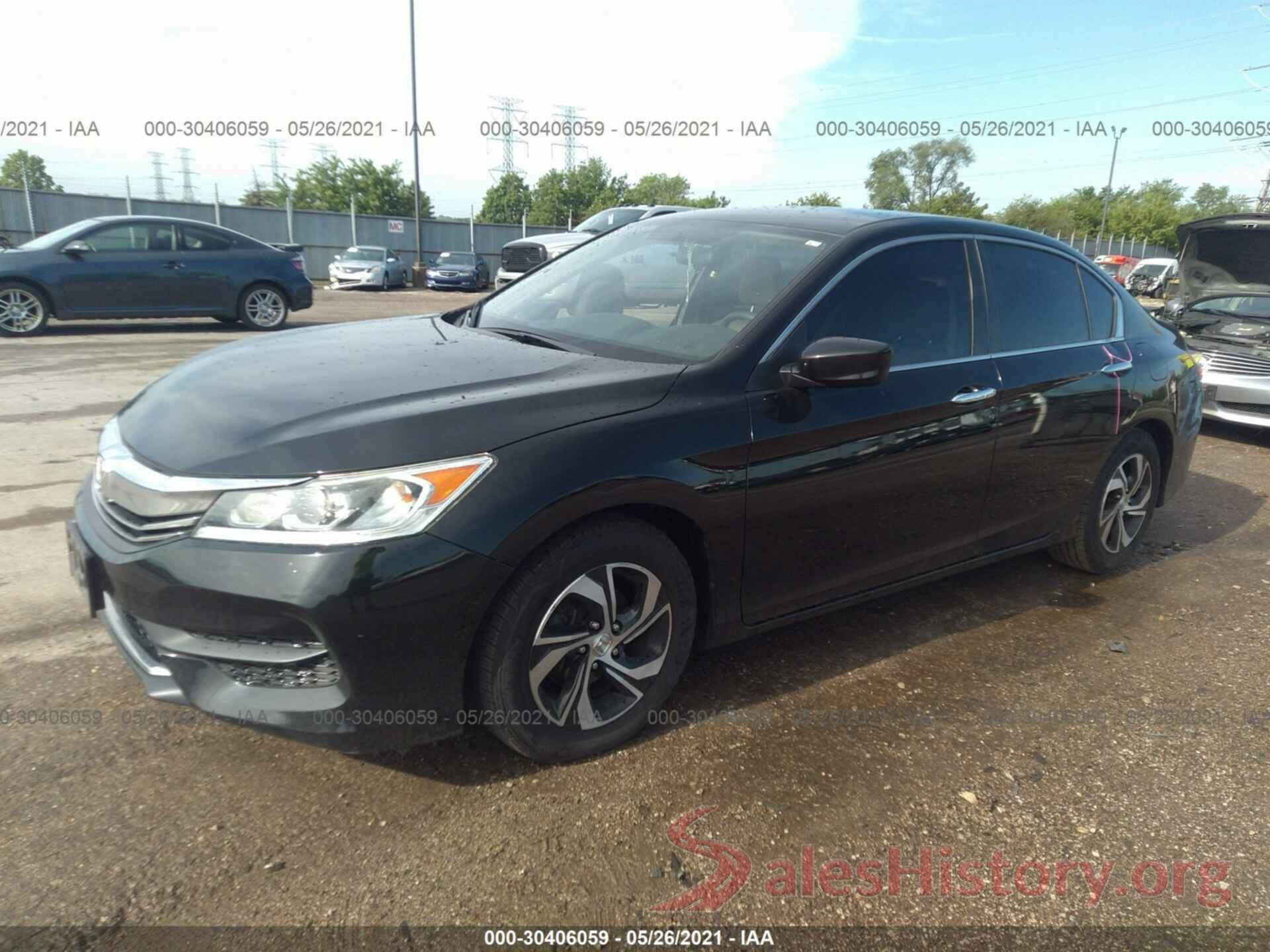 1HGCR2F39GA021466 2016 HONDA ACCORD SEDAN