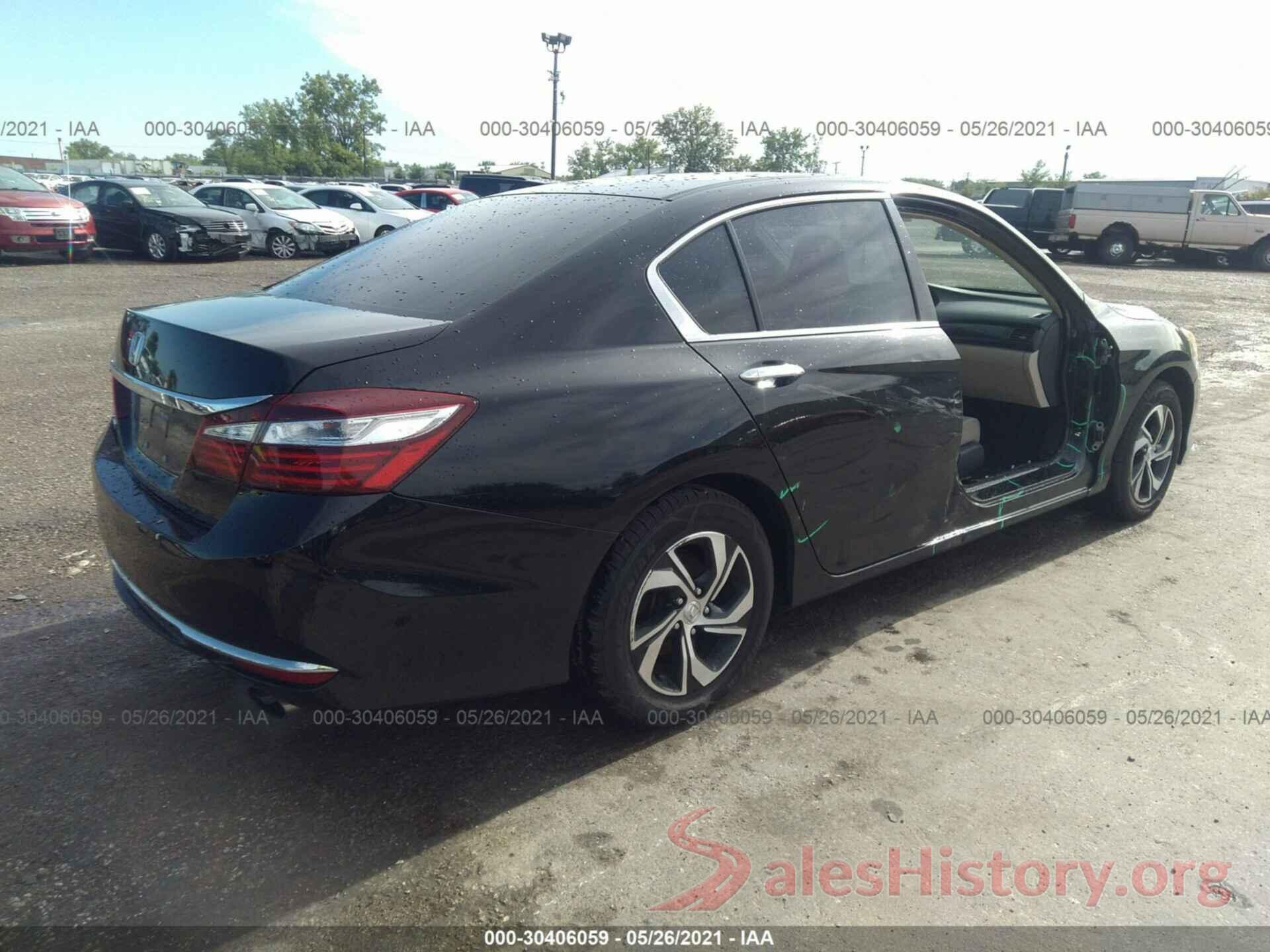 1HGCR2F39GA021466 2016 HONDA ACCORD SEDAN