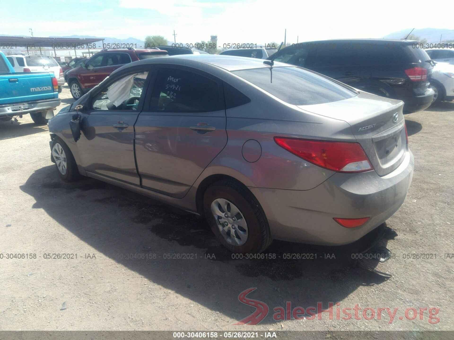 KMHCT4AE4HU360815 2017 HYUNDAI ACCENT