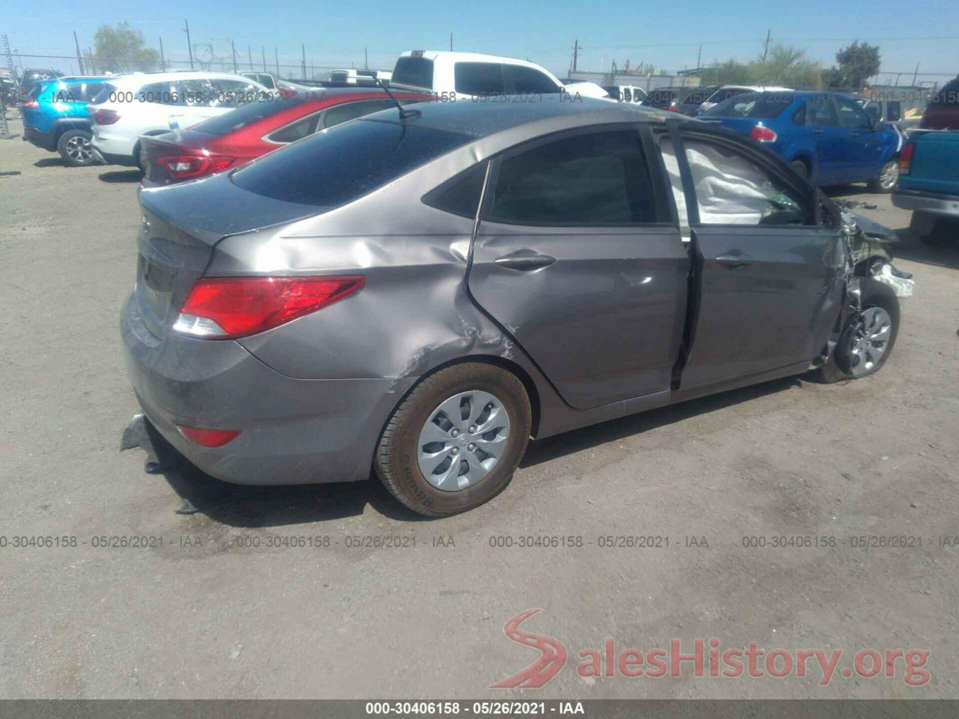 KMHCT4AE4HU360815 2017 HYUNDAI ACCENT