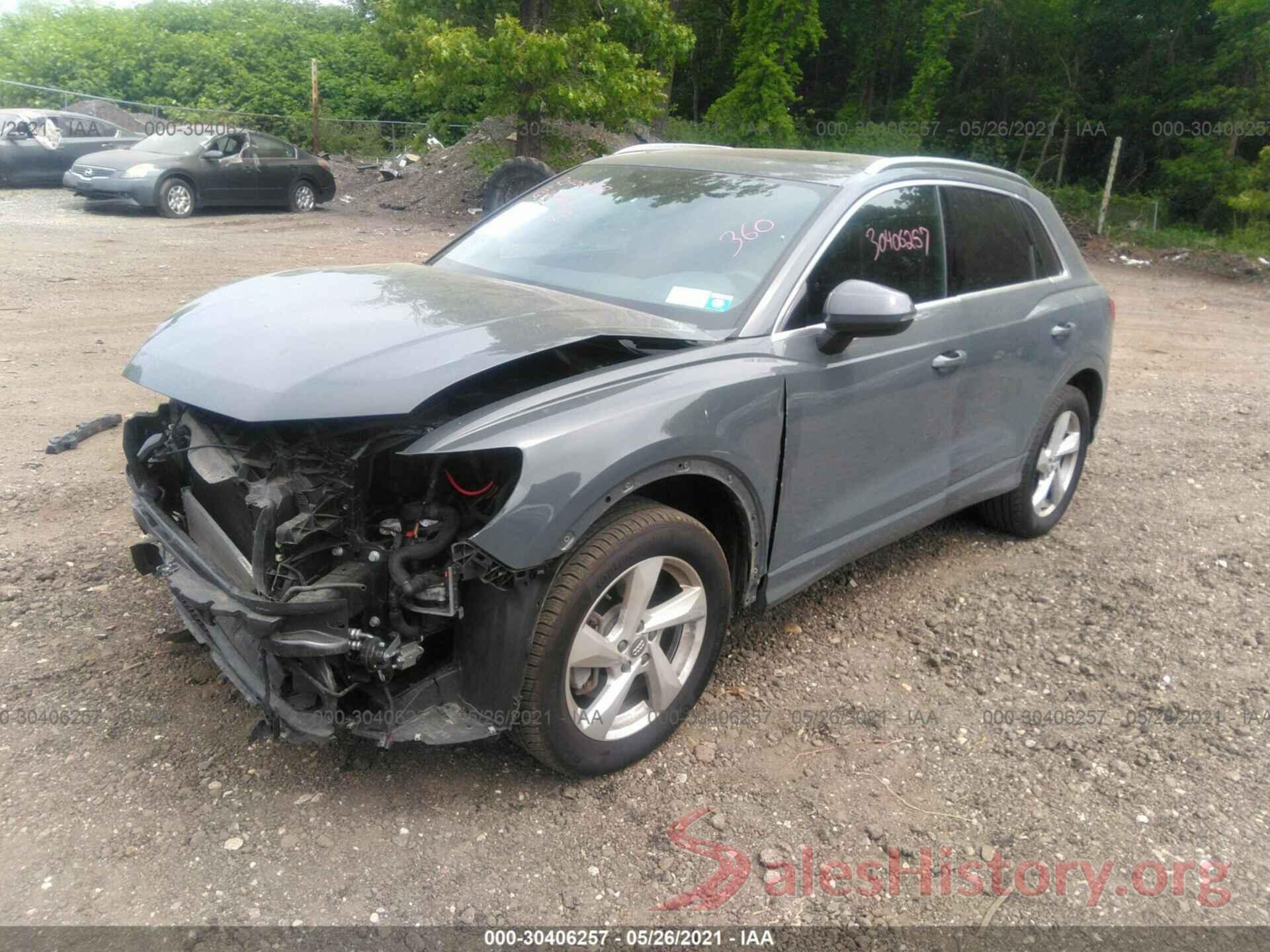 WA1AECF35L1073091 2020 AUDI Q3