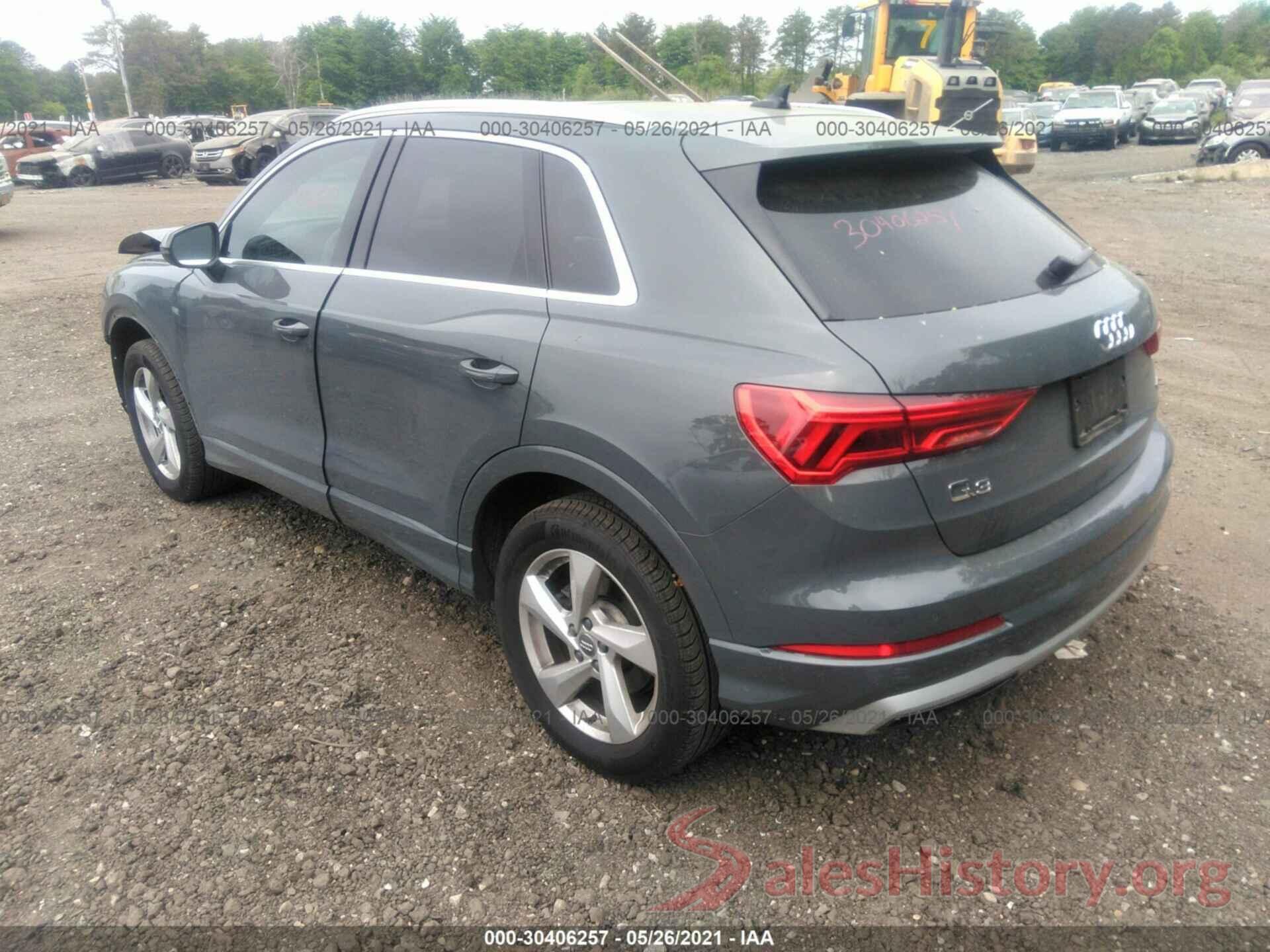 WA1AECF35L1073091 2020 AUDI Q3