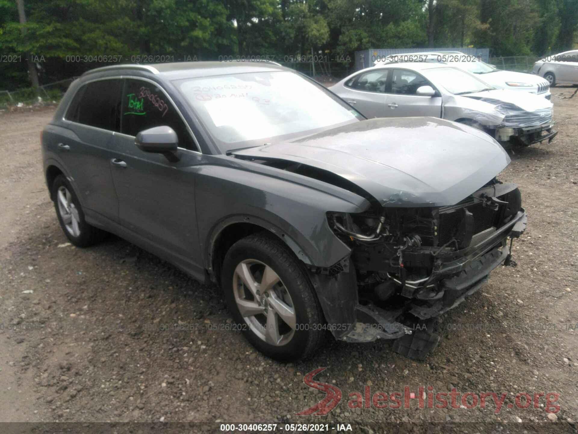 WA1AECF35L1073091 2020 AUDI Q3