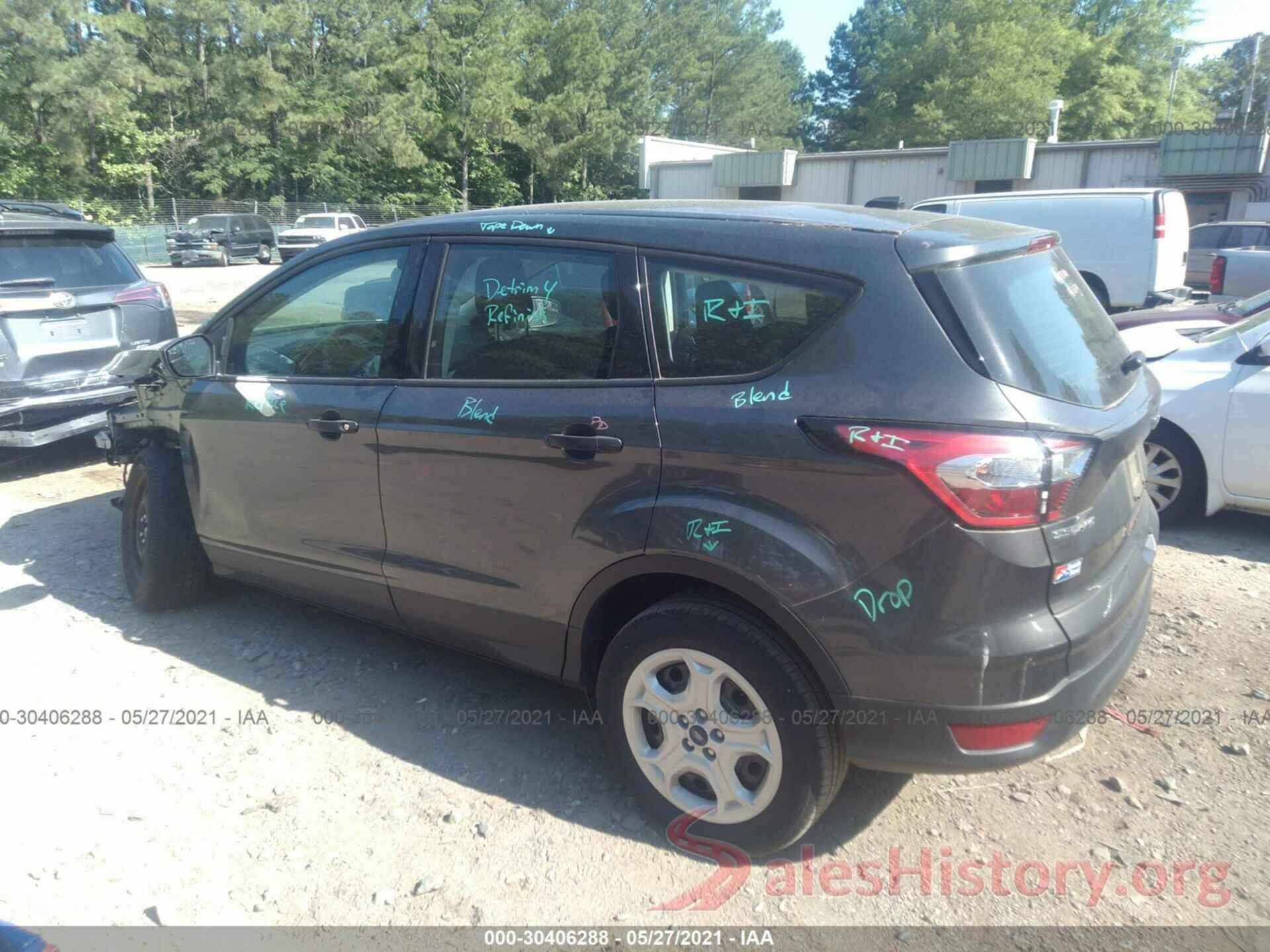 1FMCU0F70JUB37242 2018 FORD ESCAPE