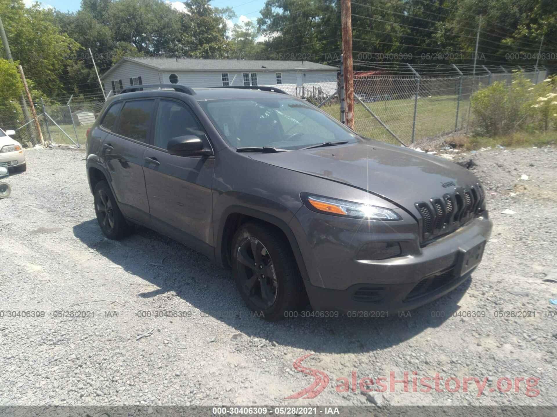 1C4PJLAS4HW667255 2017 JEEP CHEROKEE