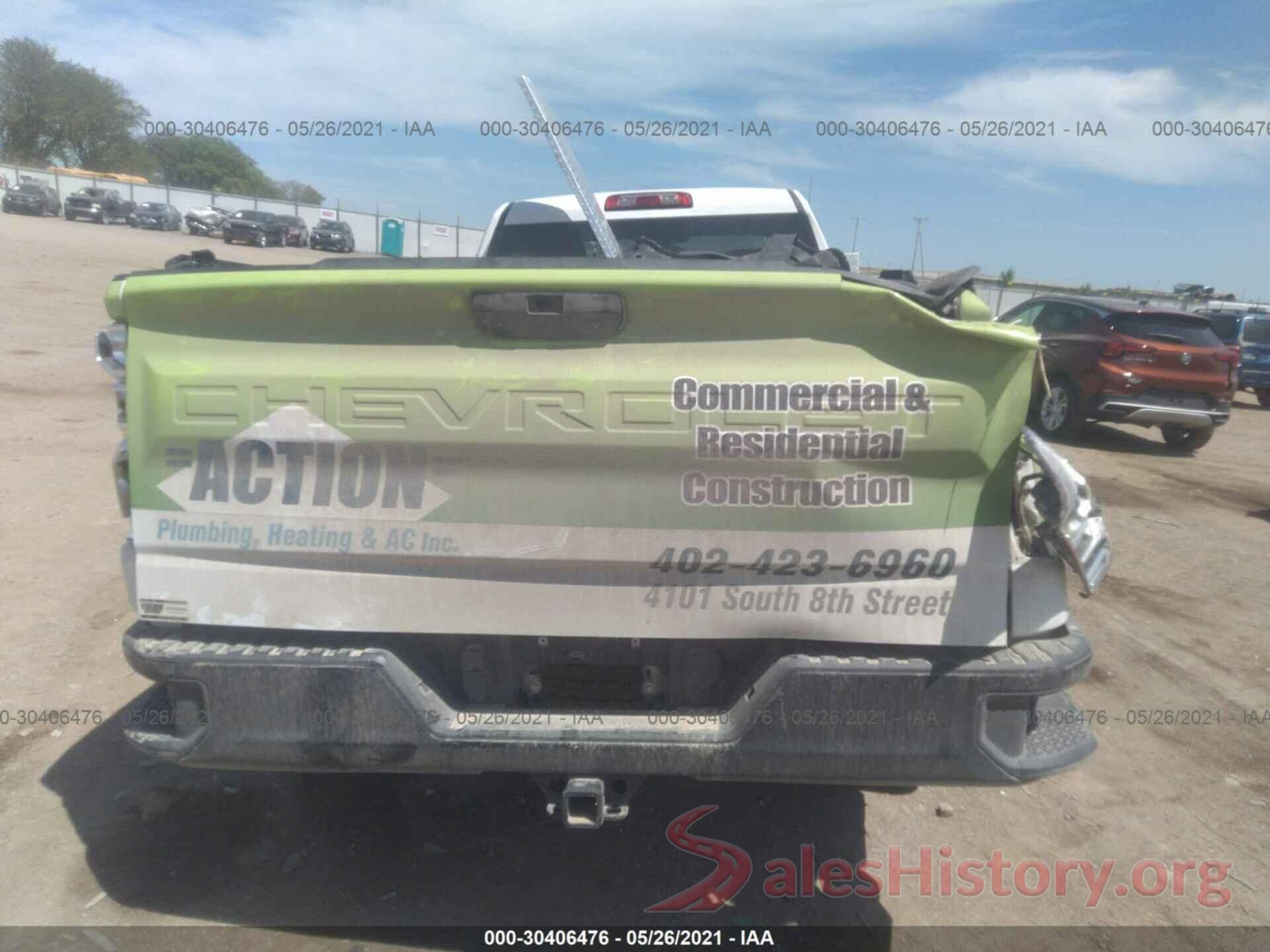 3GCNWAEH9KG300465 2019 CHEVROLET SILVERADO 1500