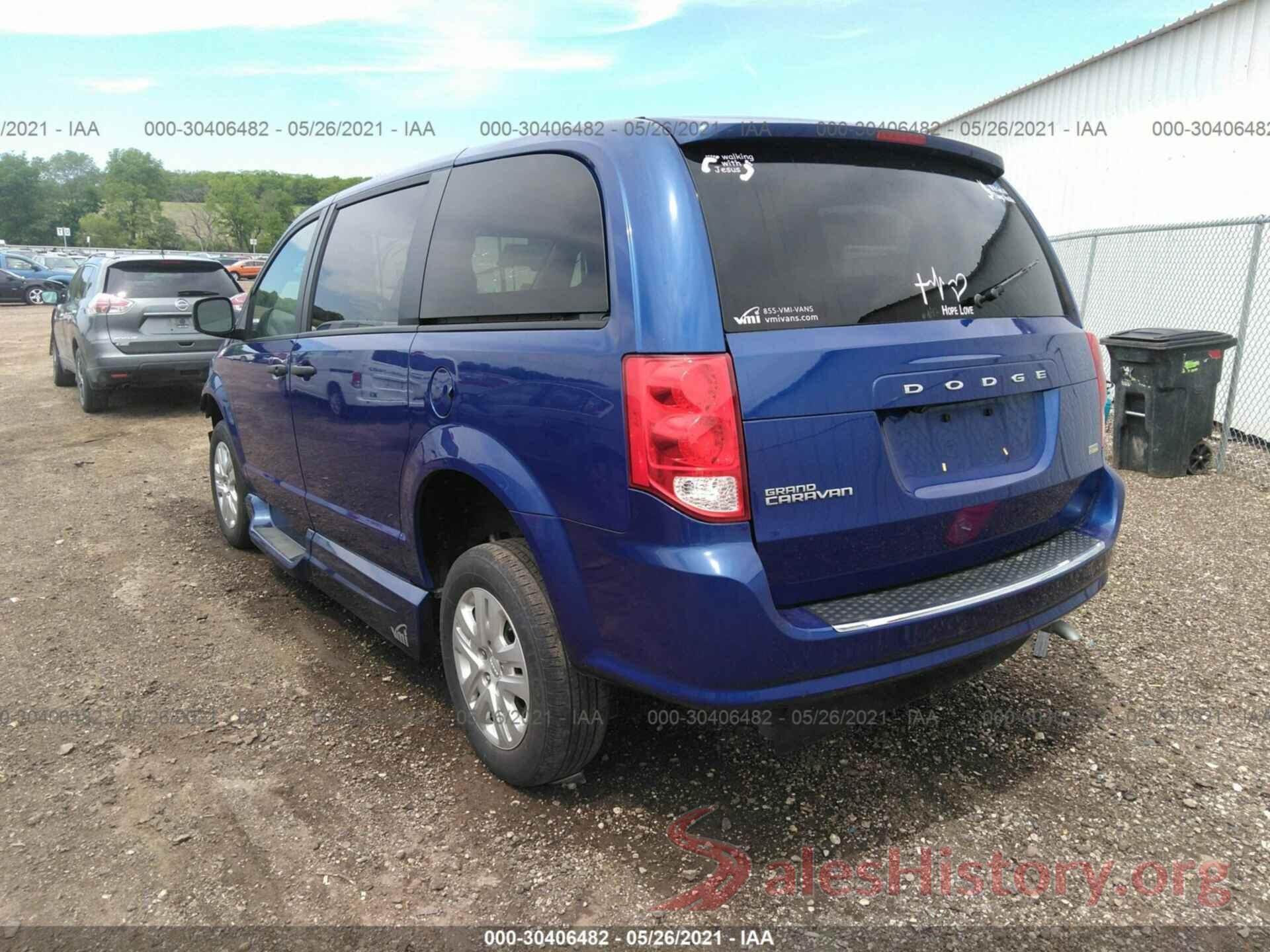 2C4RDGBG7KR553588 2019 DODGE GRAND CARAVAN