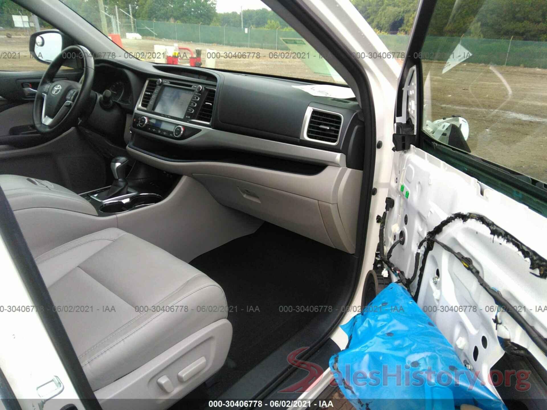 5TDKZRFHXHS188650 2017 TOYOTA HIGHLANDER