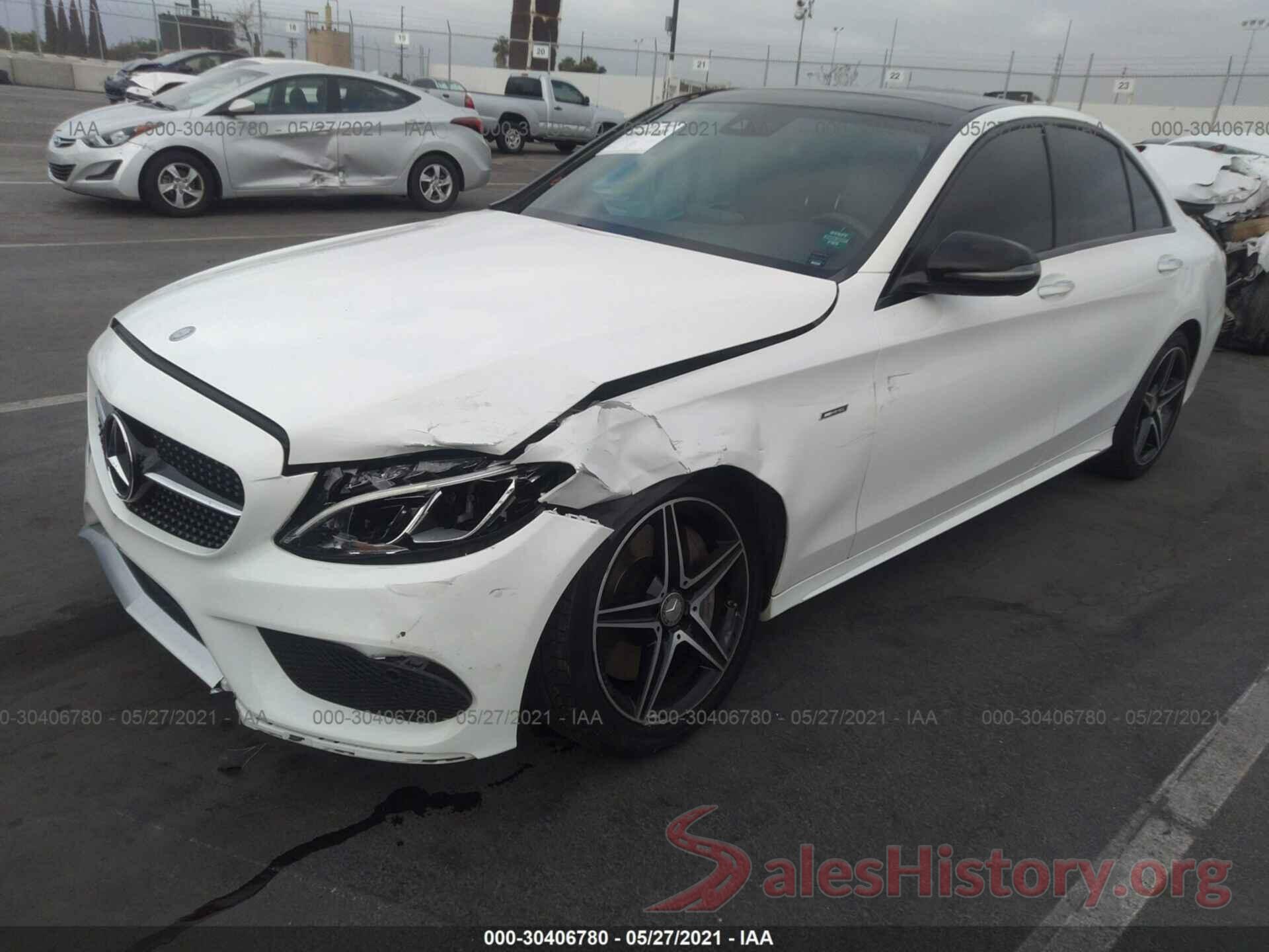 55SWF6EBXGU126575 2016 MERCEDES-BENZ C-CLASS