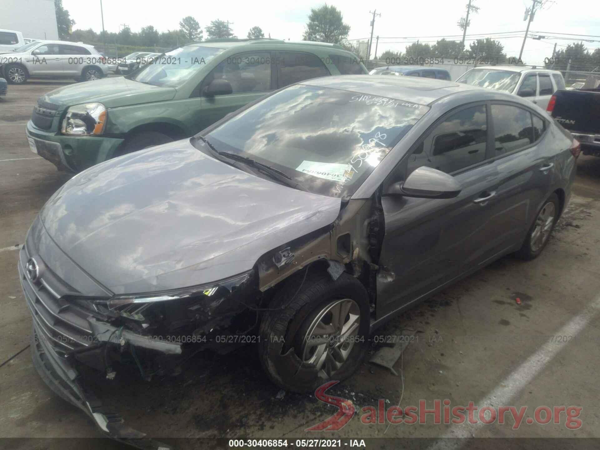 5NPD84LF4KH450998 2019 HYUNDAI ELANTRA